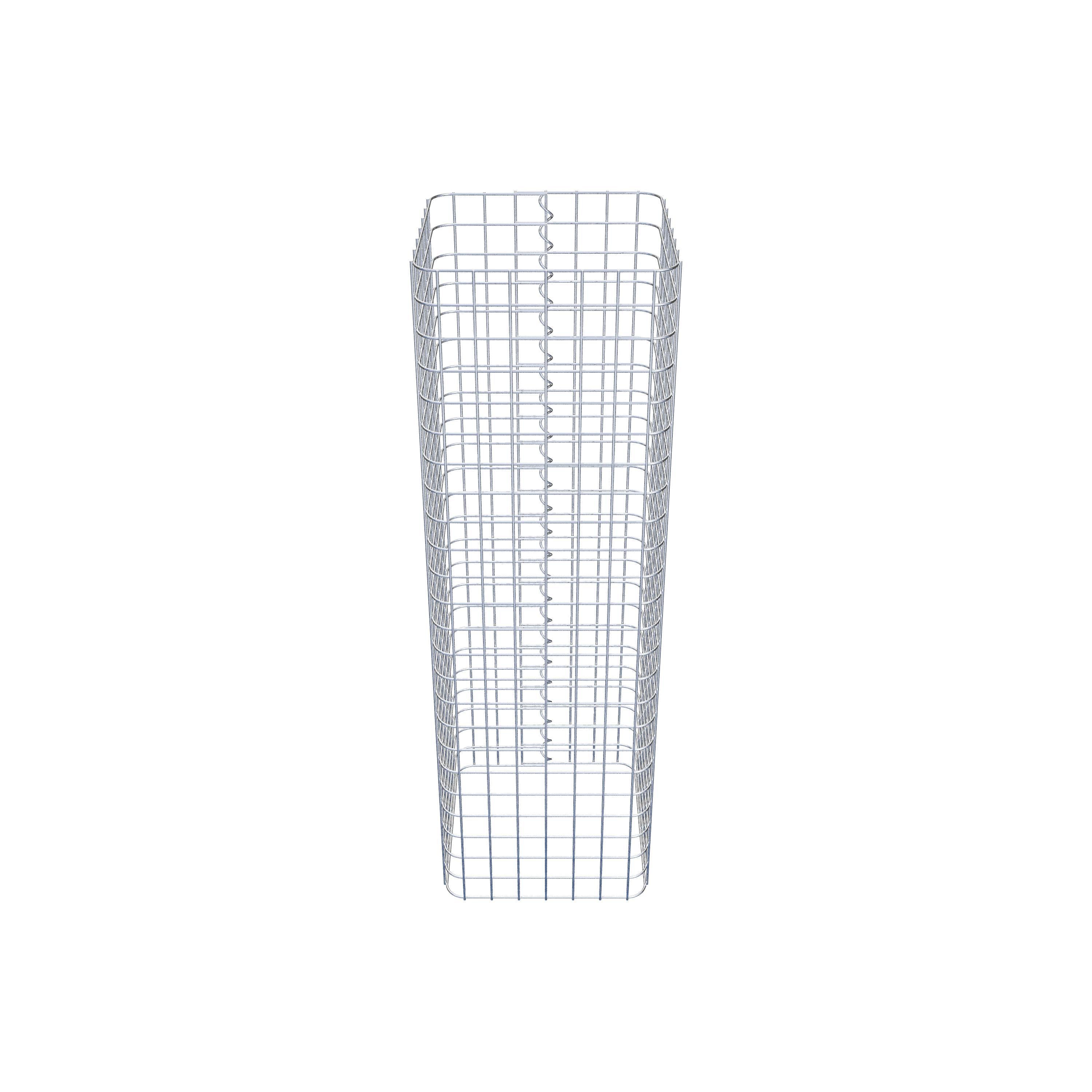 Columna de gaviones 42 x 42 cm MW 5 x 5 cm cuadrado