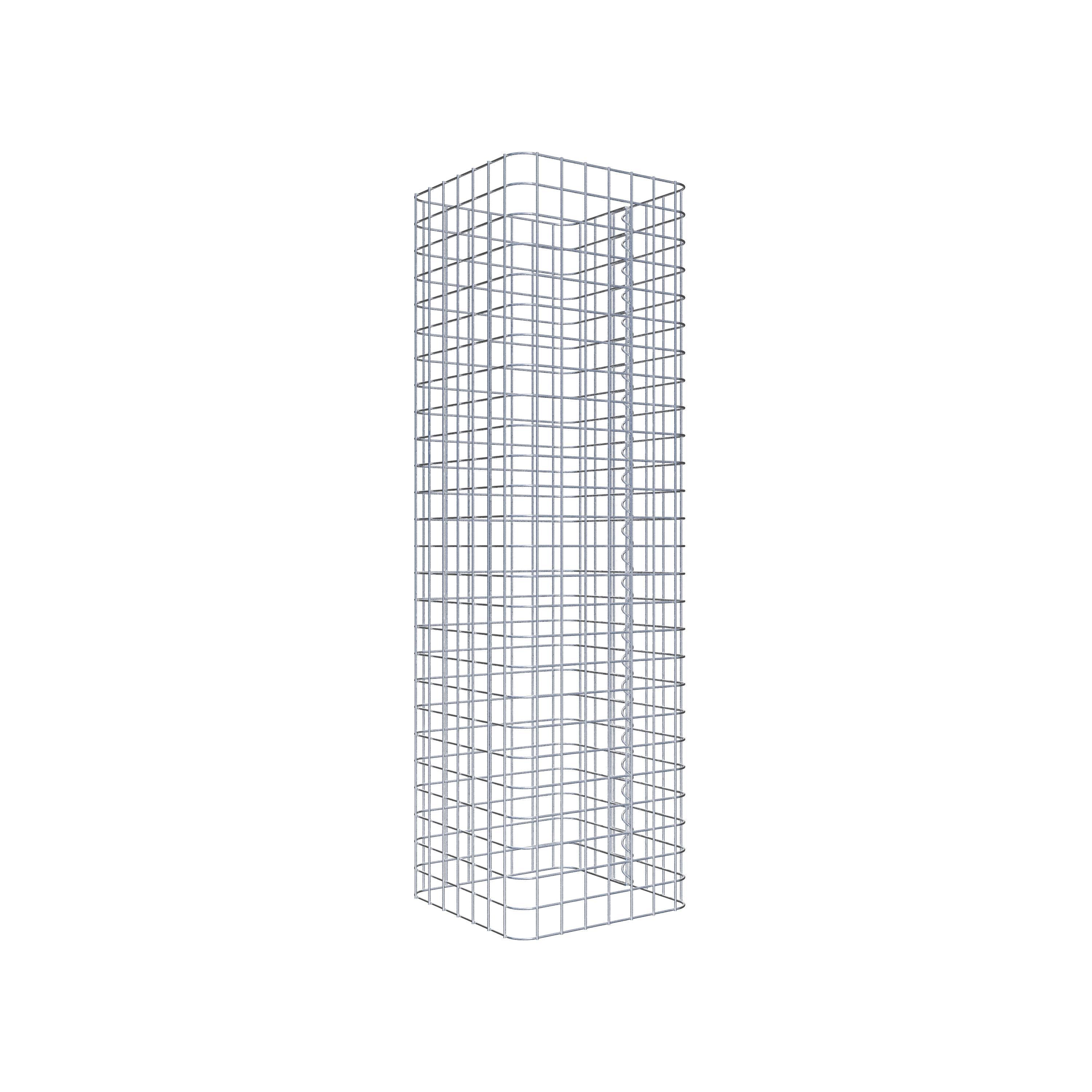 Columna de gaviones 42 x 42 cm MW 5 x 5 cm cuadrado