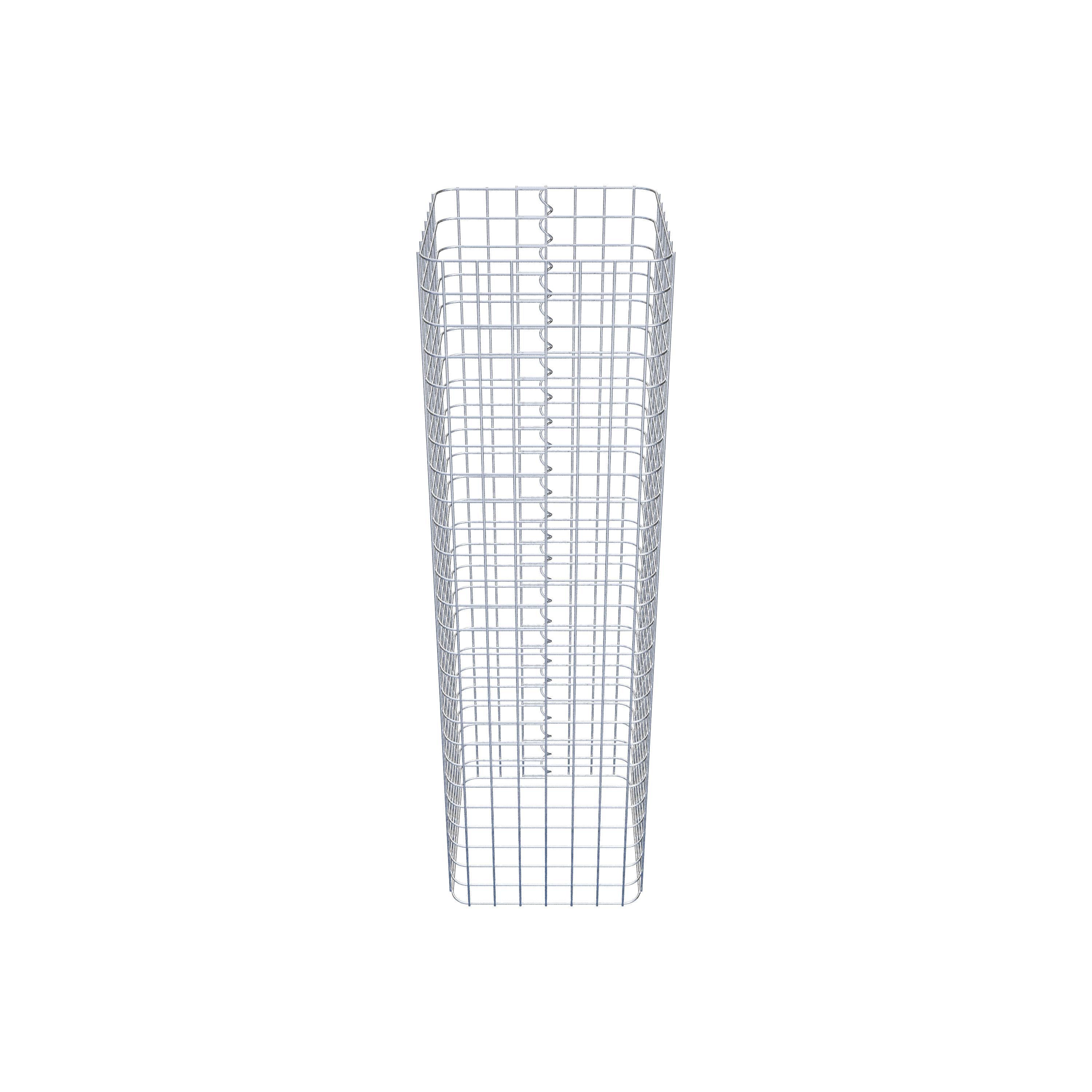 Columna de gaviones 42 x 42 cm MW 5 x 5 cm cuadrado