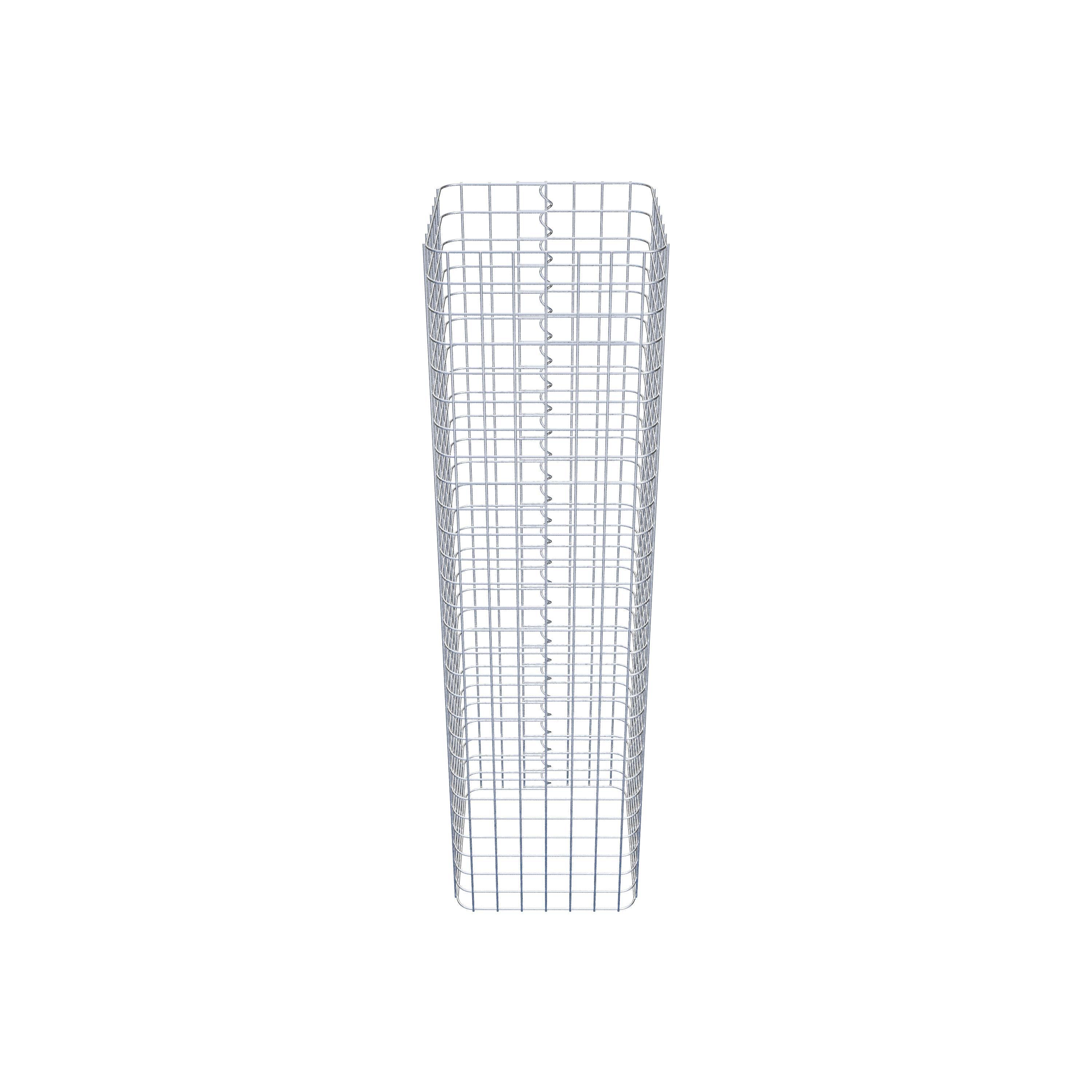 Columna de gaviones 42 x 42 cm MW 5 x 5 cm cuadrado