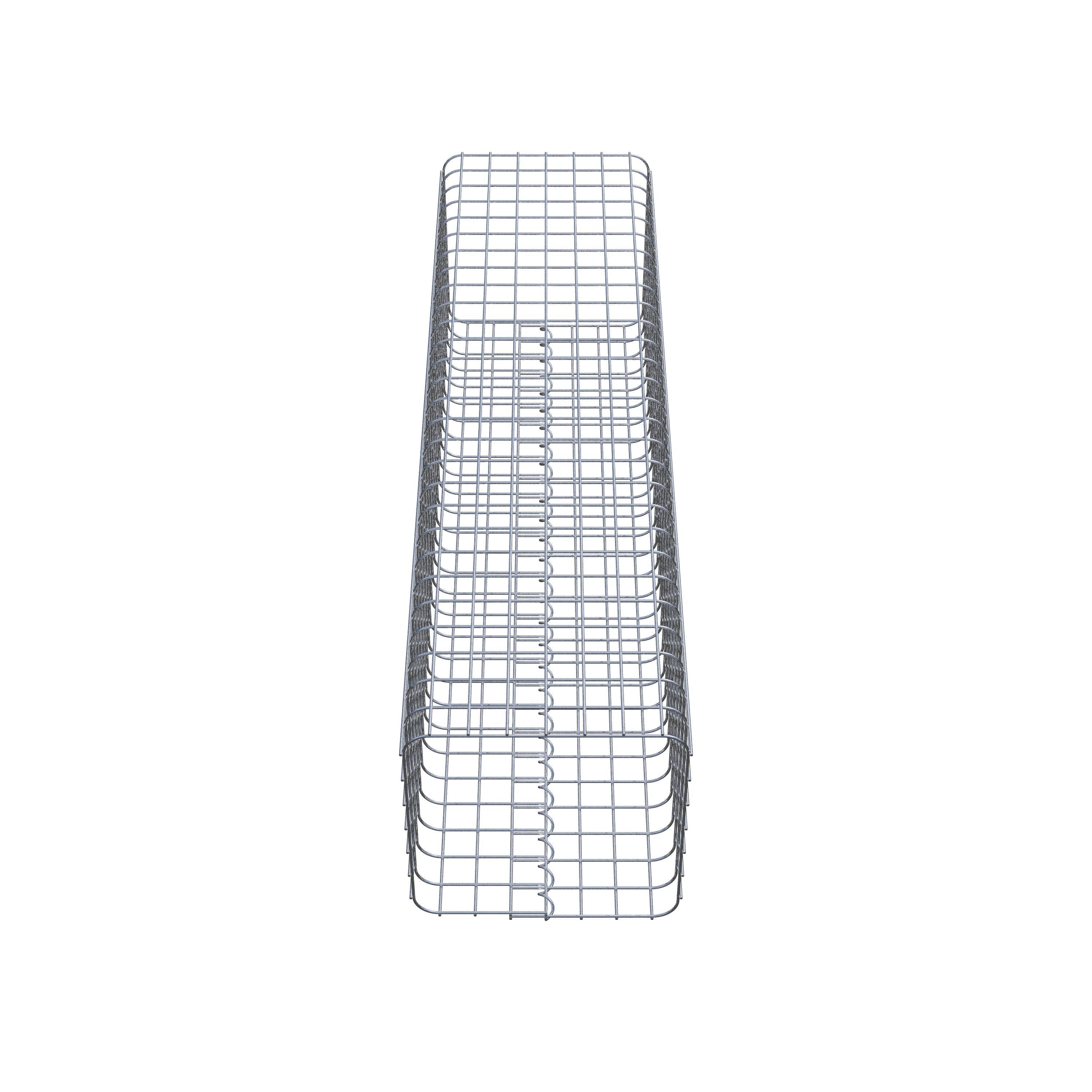 Columna de gaviones 42 x 42 cm MW 5 x 5 cm cuadrado