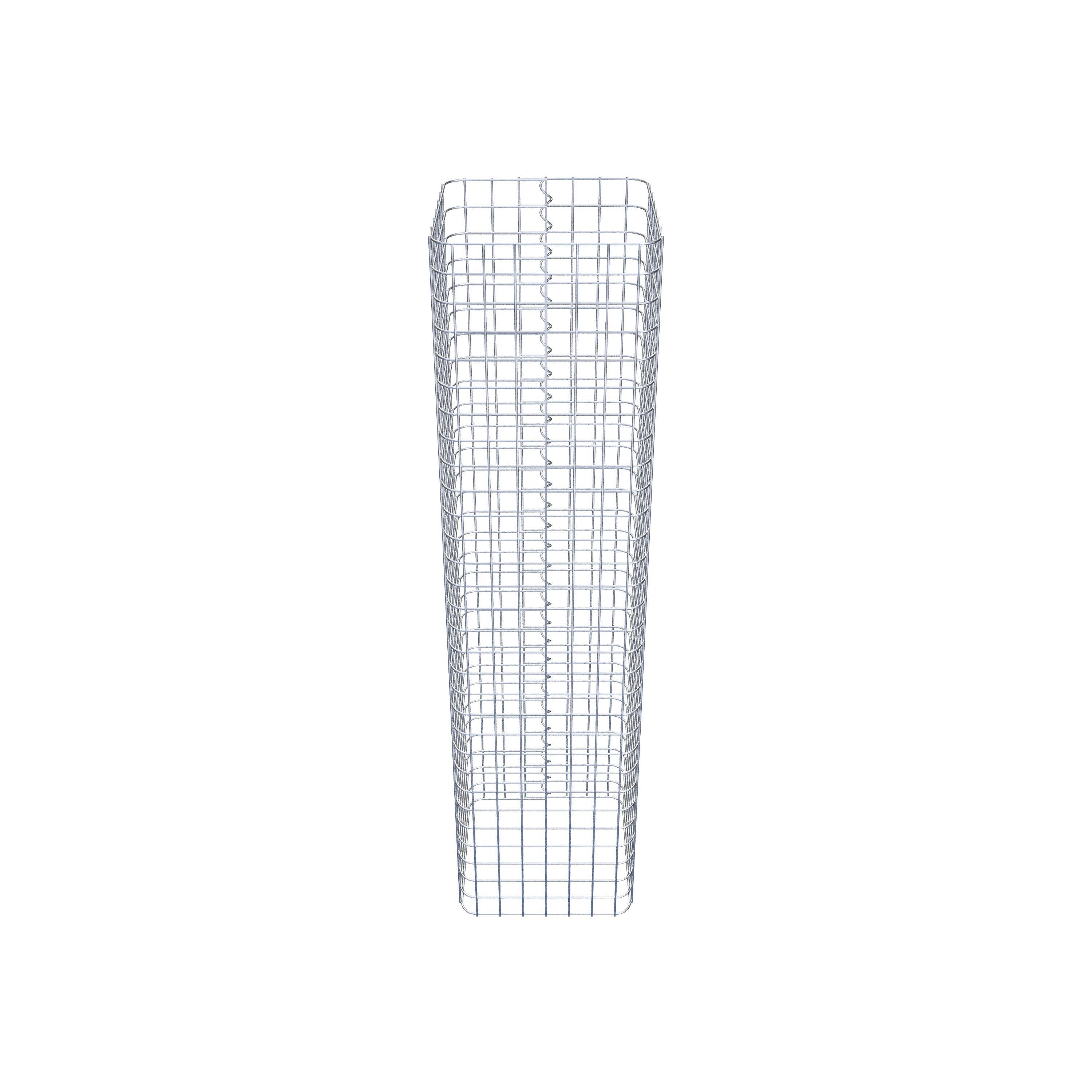 Columna de gaviones 42 x 42 cm MW 5 x 5 cm cuadrado