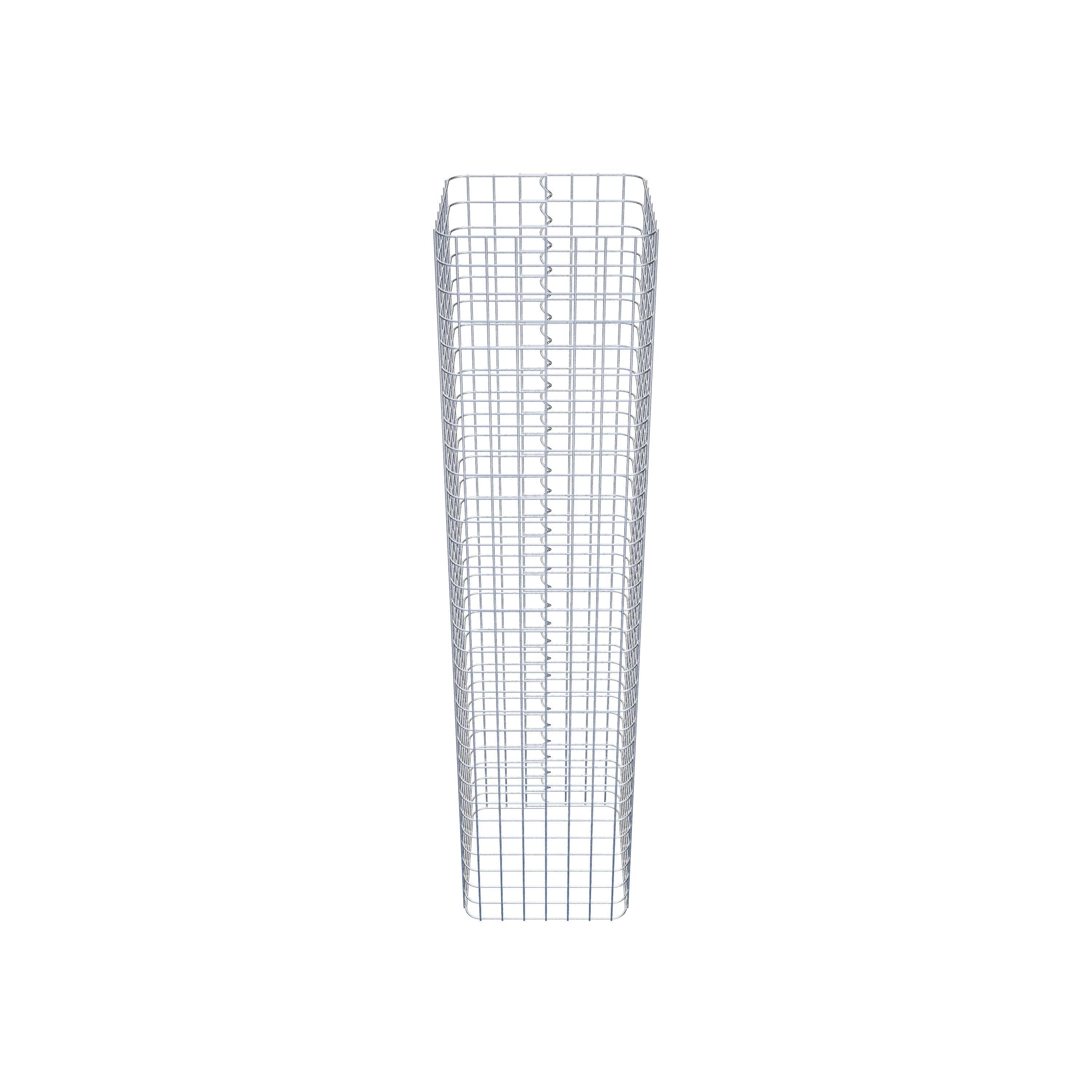 Columna de gaviones 42 x 42 cm MW 5 x 5 cm cuadrado