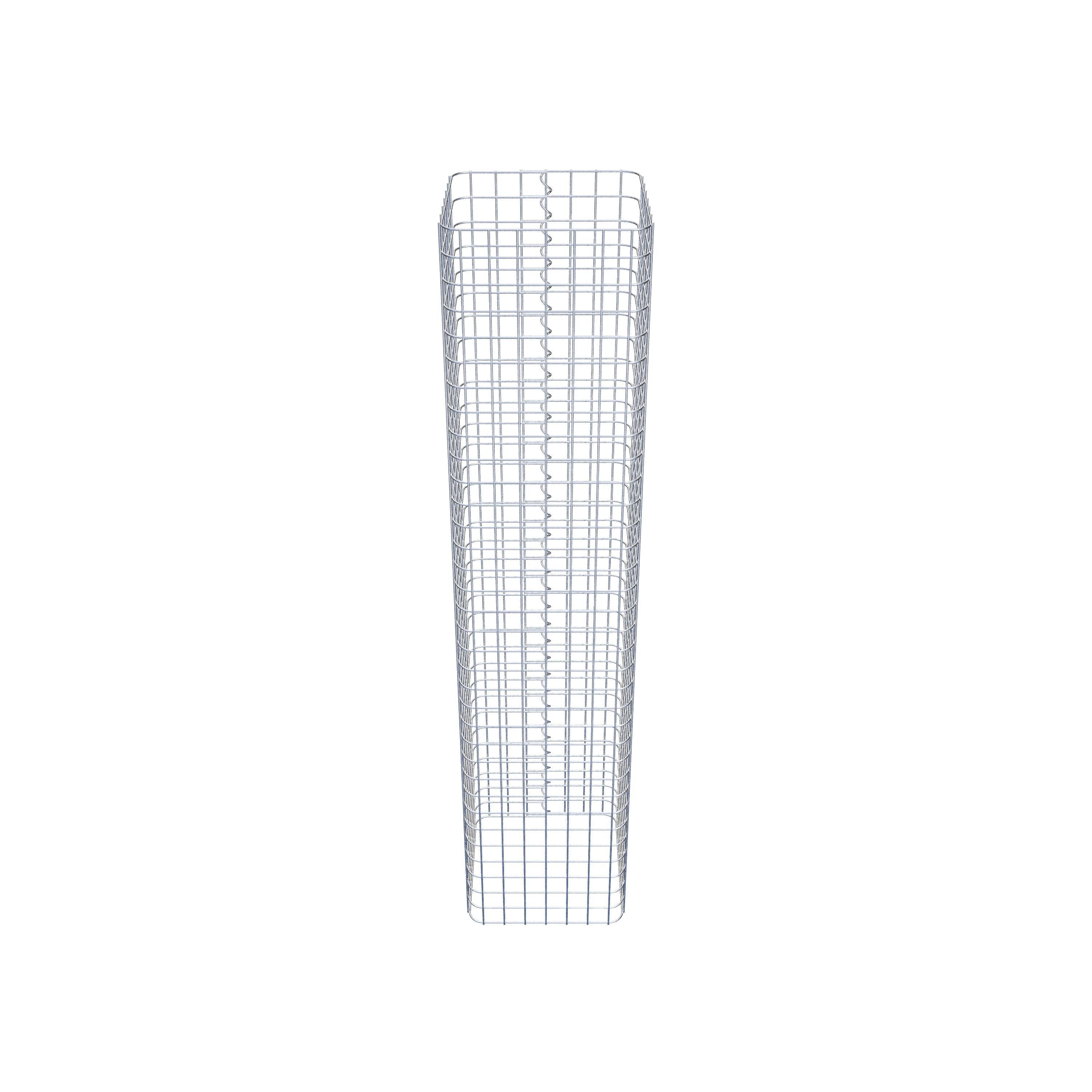 Columna de gaviones 42 x 42 cm MW 5 x 5 cm cuadrado