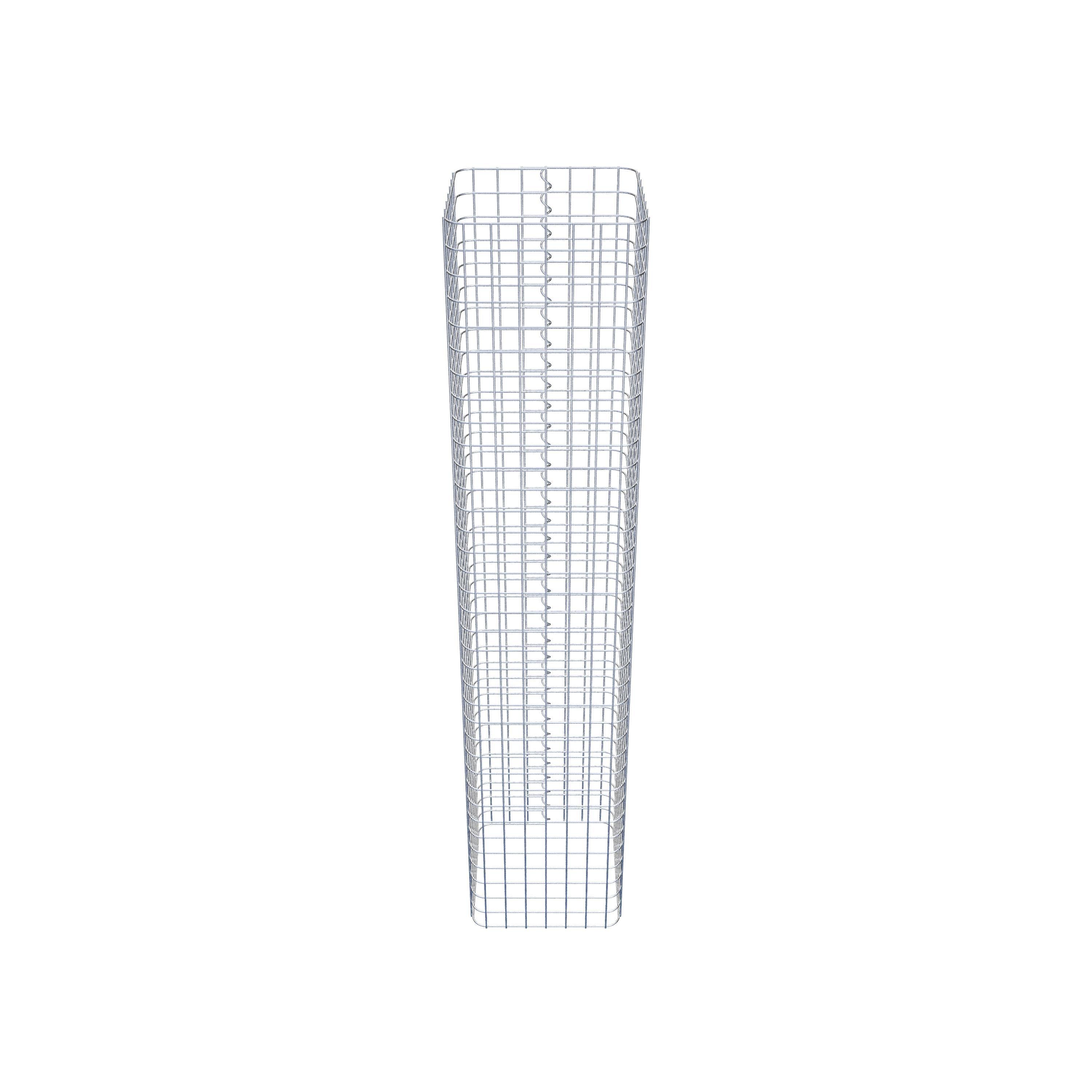 Columna de gaviones 42 x 42 cm MW 5 x 5 cm cuadrado