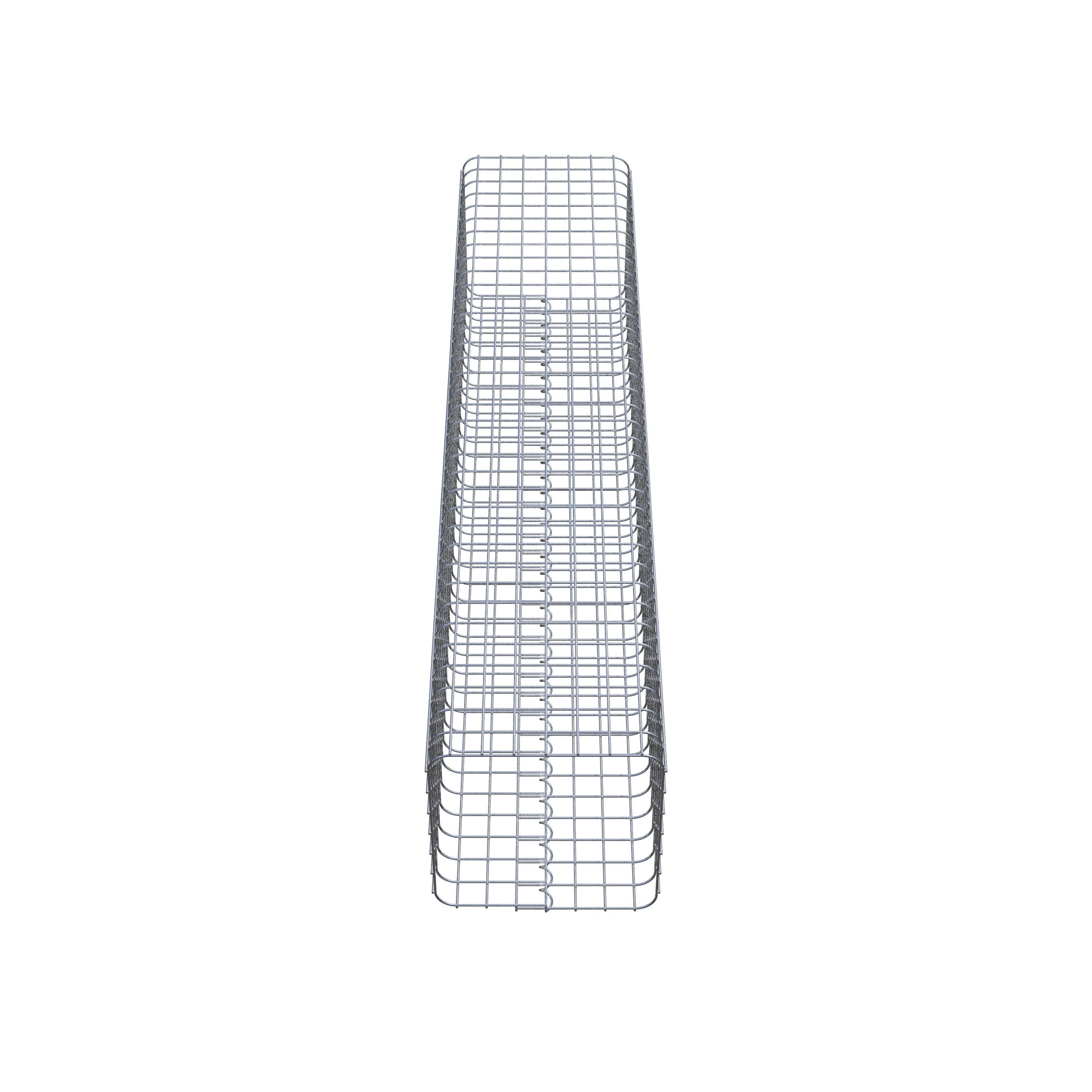 Columna de gaviones 42 x 42 cm MW 5 x 5 cm cuadrado
