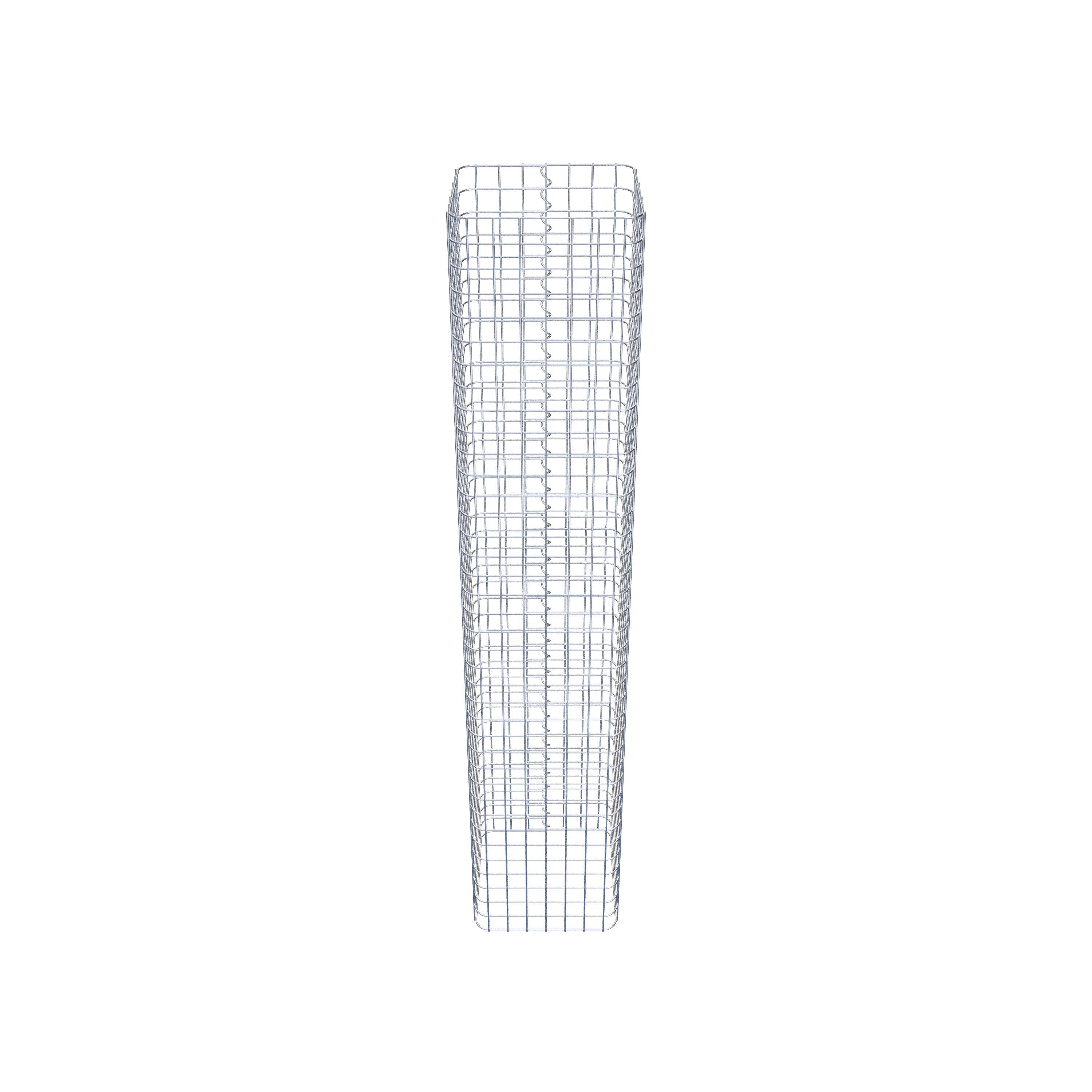 Columna de gaviones 42 x 42 cm MW 5 x 5 cm cuadrado