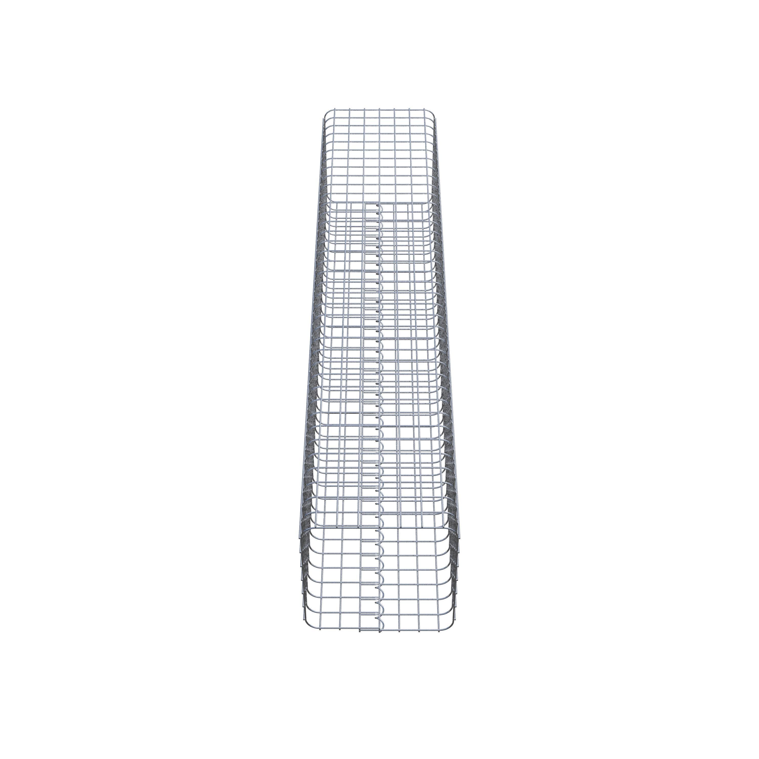 Columna de gaviones 42 x 42 cm MW 5 x 5 cm cuadrado