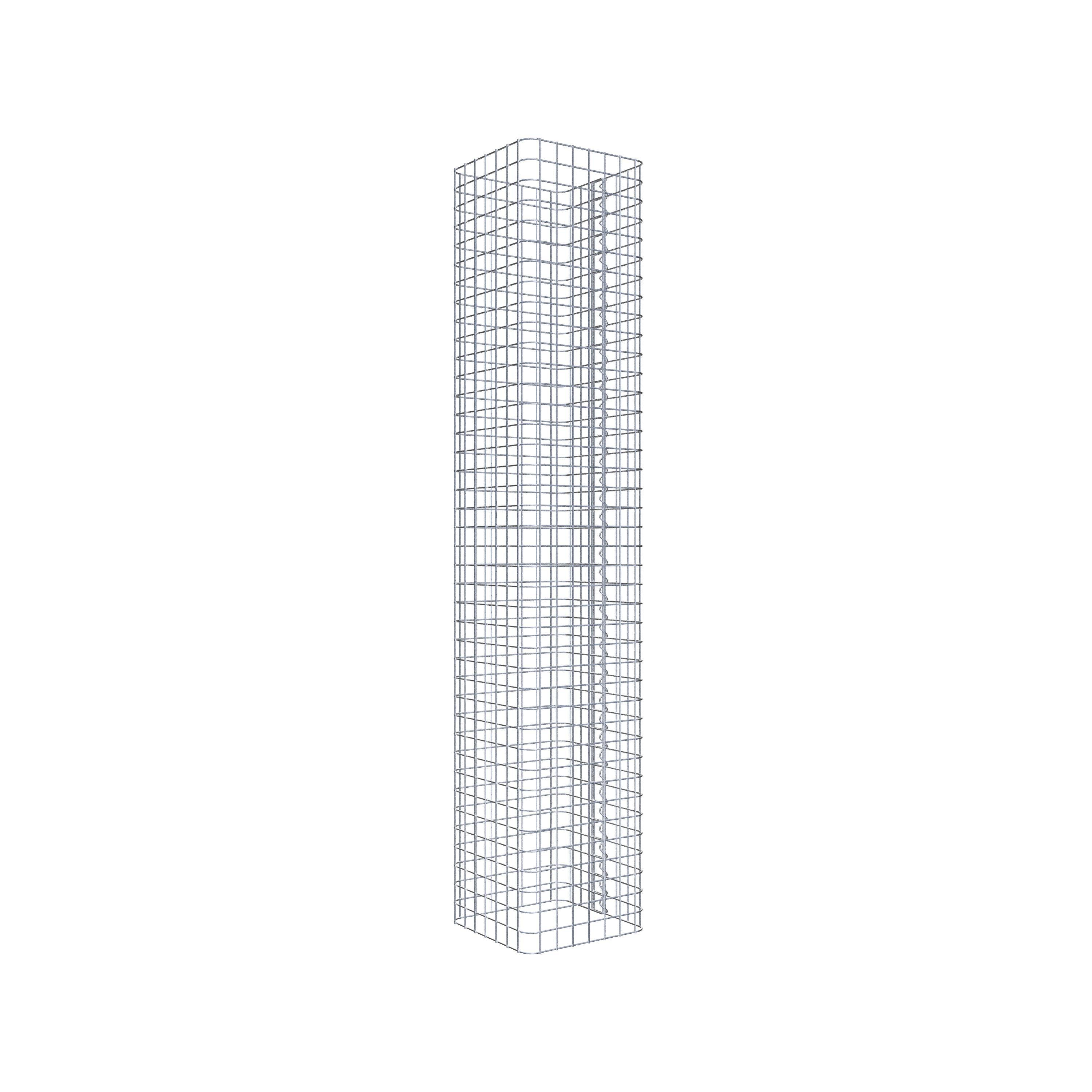Columna de gaviones 42 x 42 cm MW 5 x 5 cm cuadrado