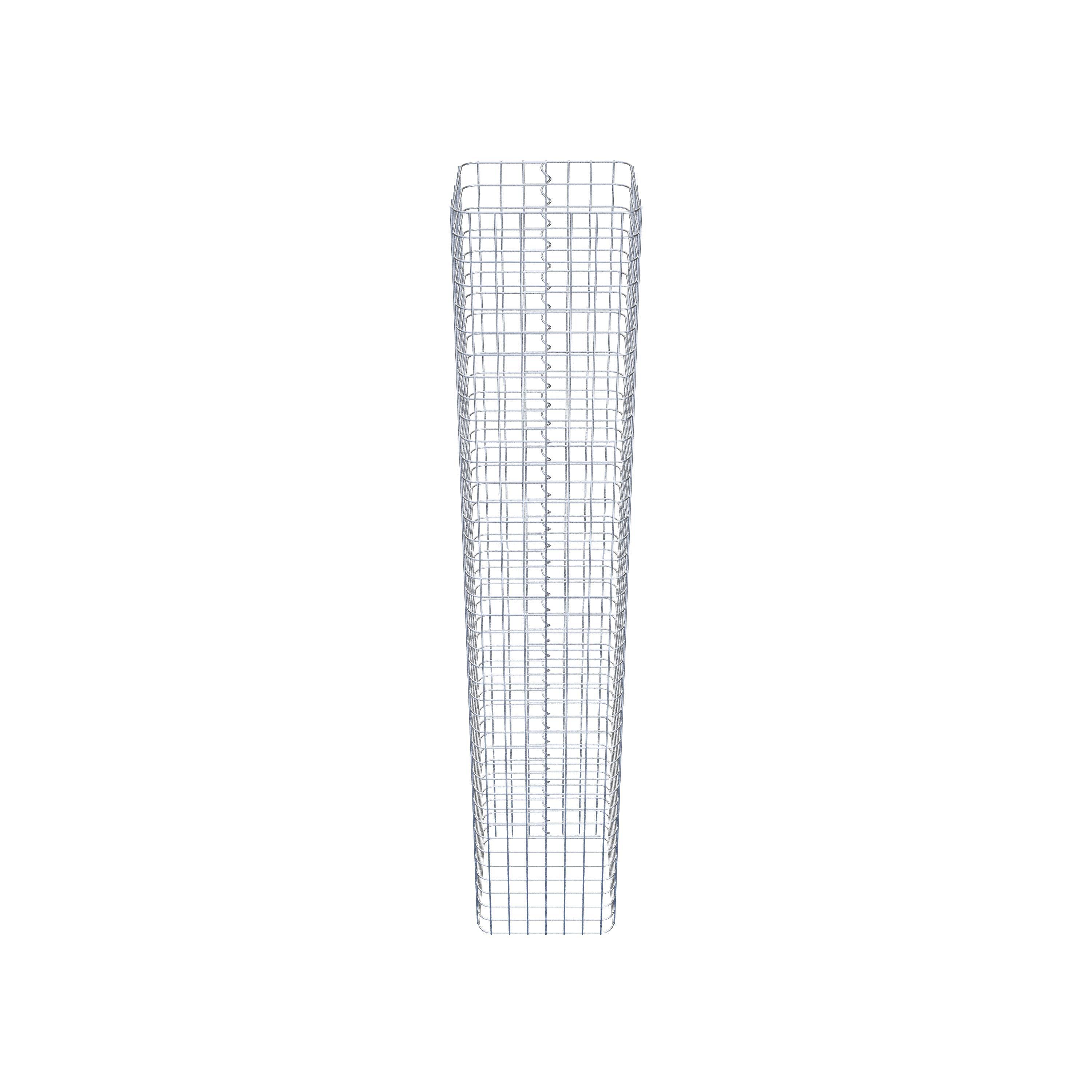 Columna de gaviones 42 x 42 cm MW 5 x 5 cm cuadrado