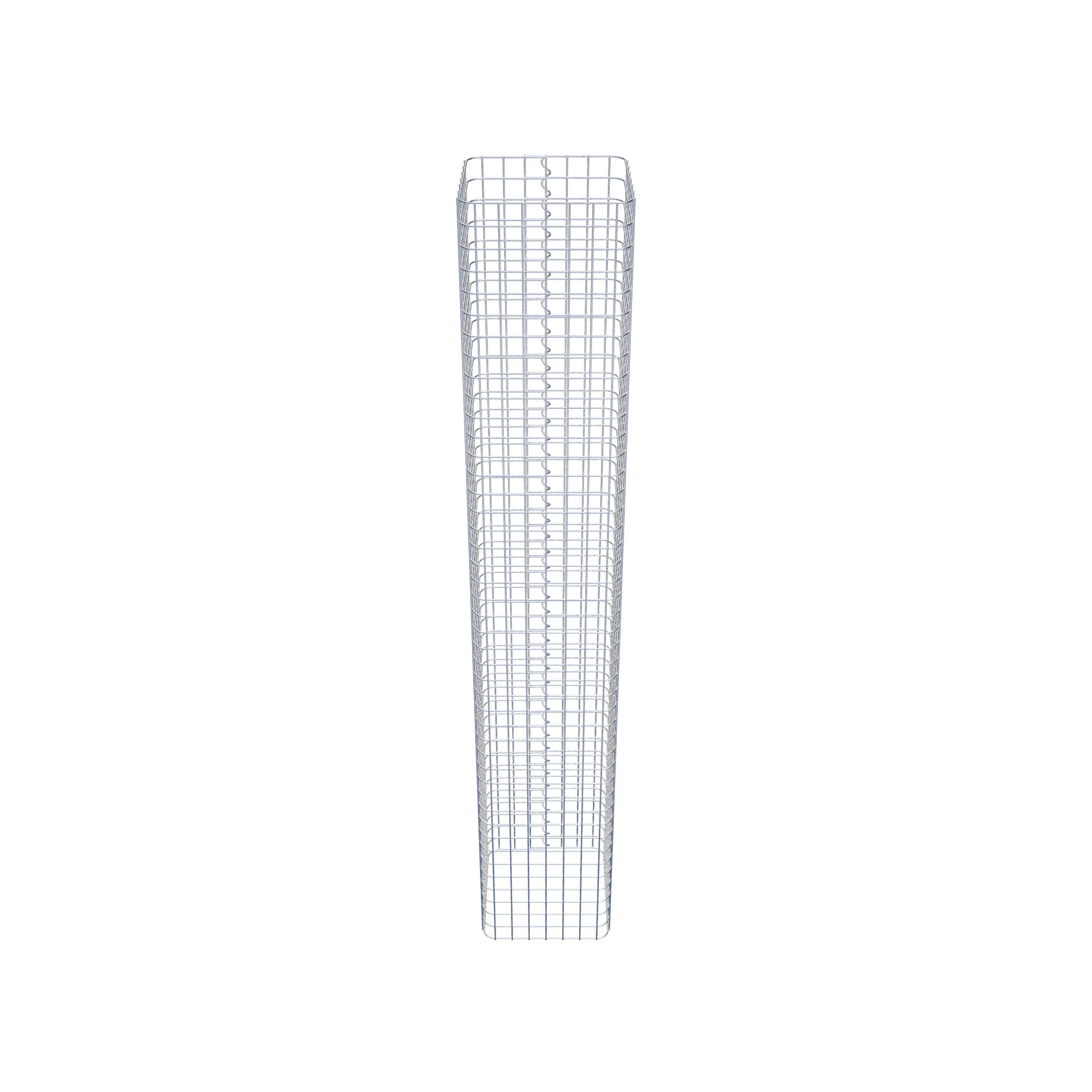 Columna de gaviones 42 x 42 cm MW 5 x 5 cm cuadrado