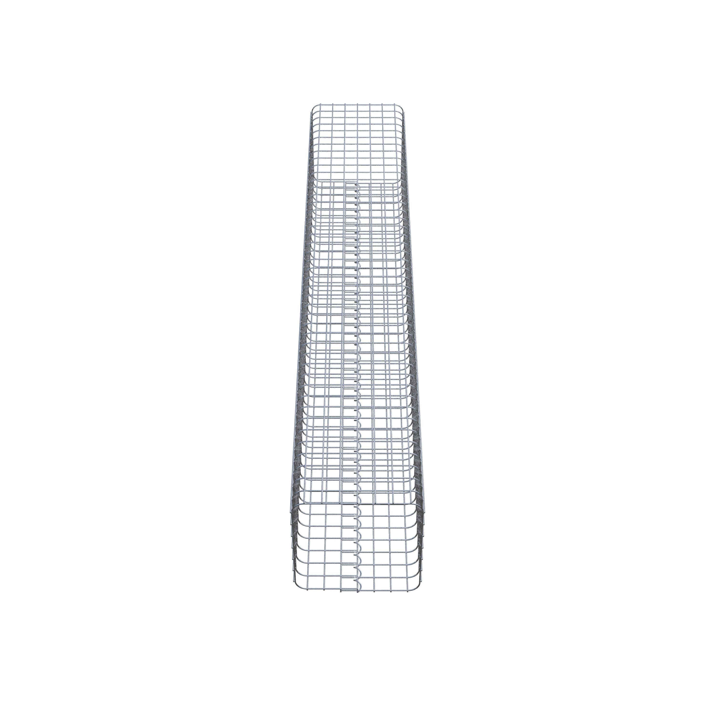 Columna de gaviones 42 x 42 cm MW 5 x 5 cm cuadrado