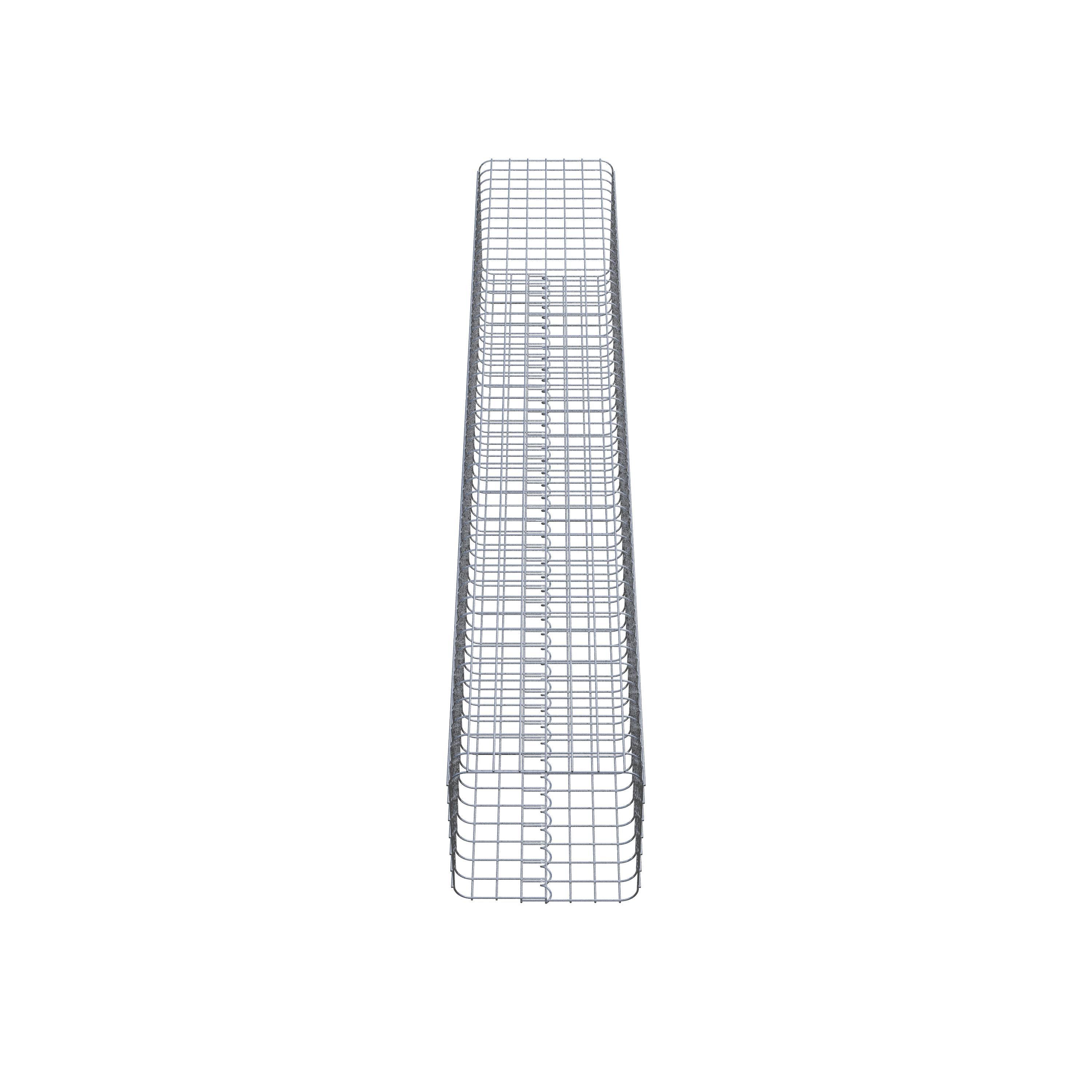 Columna de gaviones 42 x 42 cm MW 5 x 5 cm cuadrado