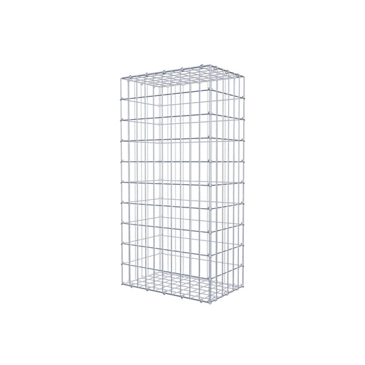 Gabion 100 cm x 30 cm x 50 cm (L x H x P), mailles 5 cm x 10 cm, anneau en C