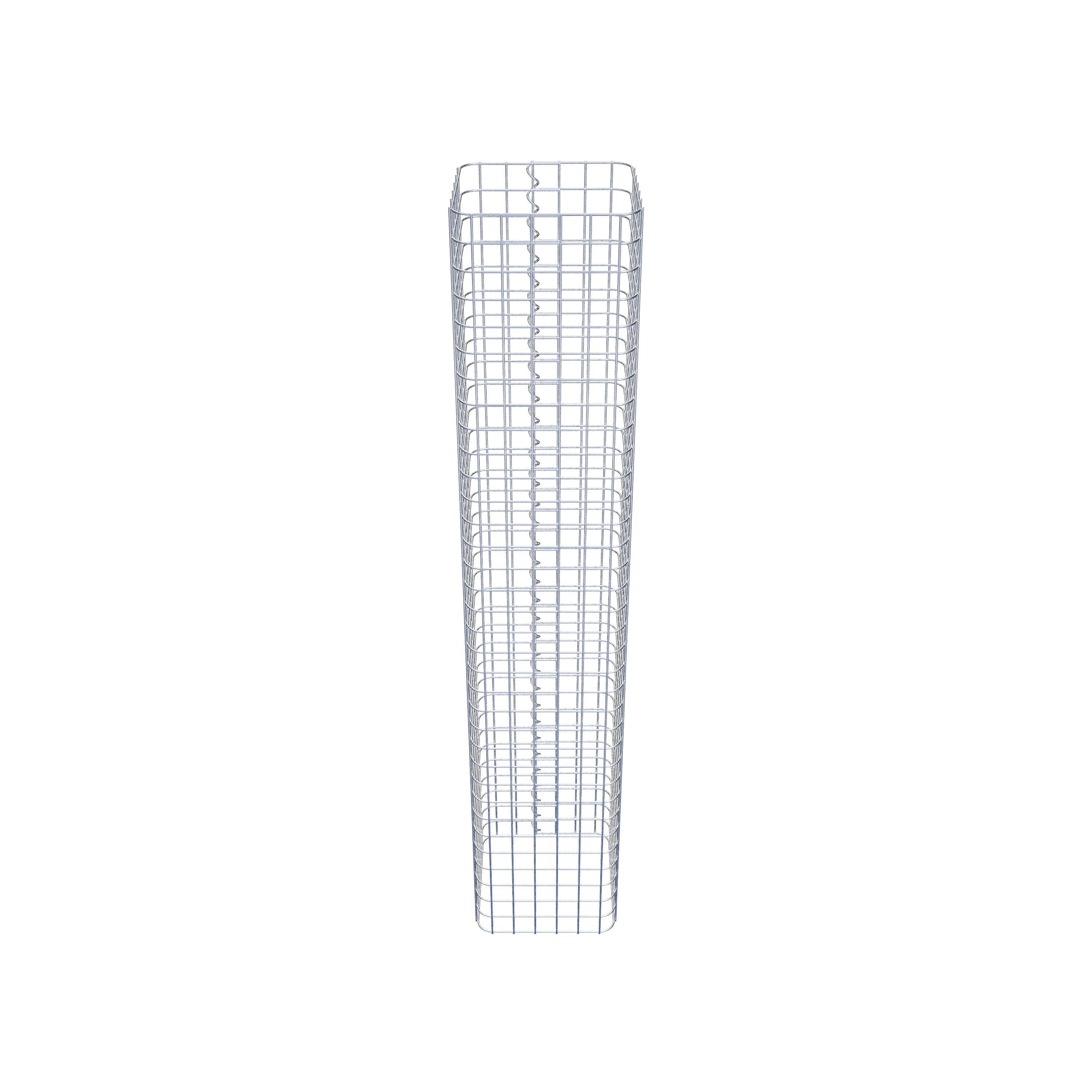 Columna de gaviones 32 x 32 cm MW 5 x 5 cm cuadrado