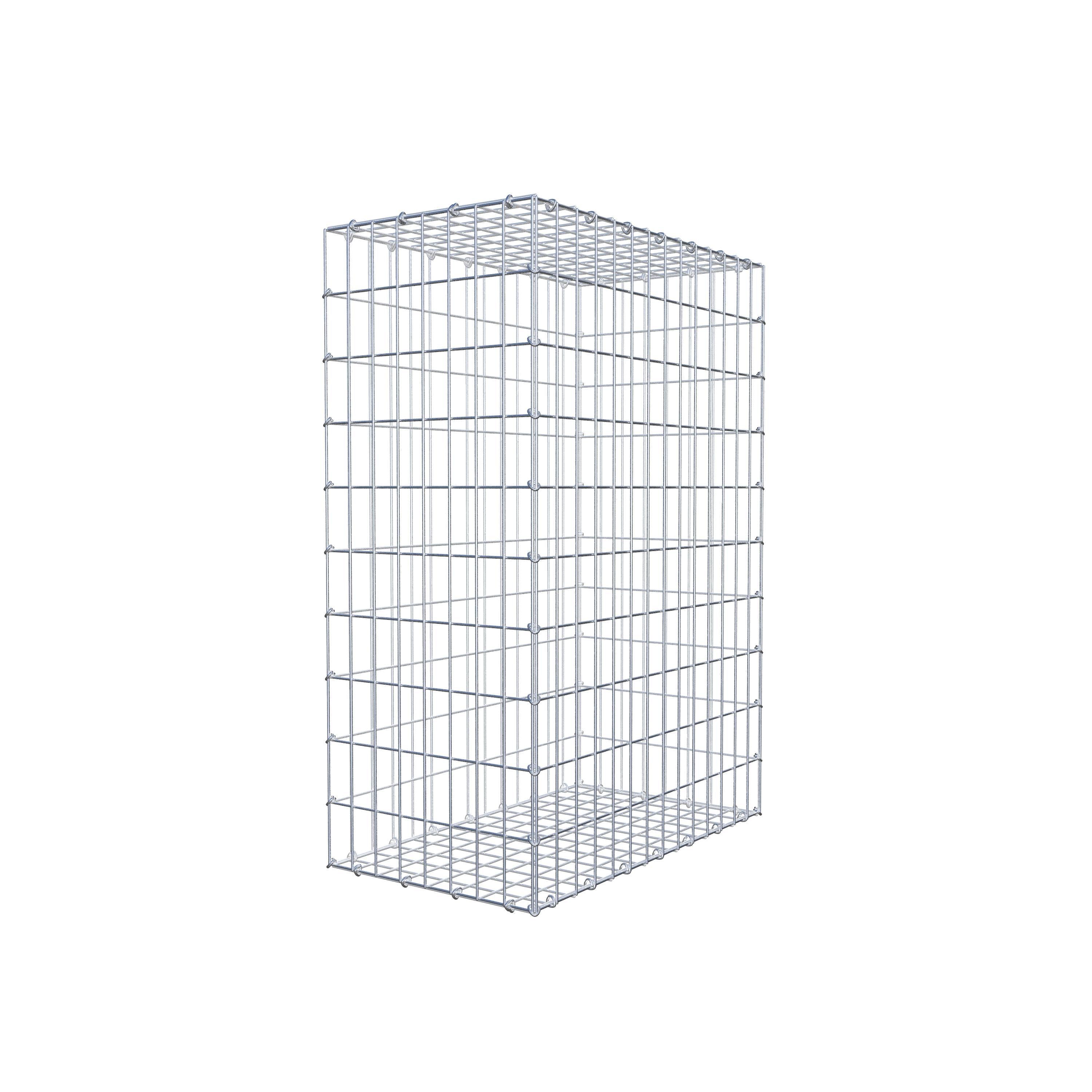 Gabion 100 cm x 70 cm x 40 cm (L x H x D), mesh size 5 cm x 10 cm, C-ring