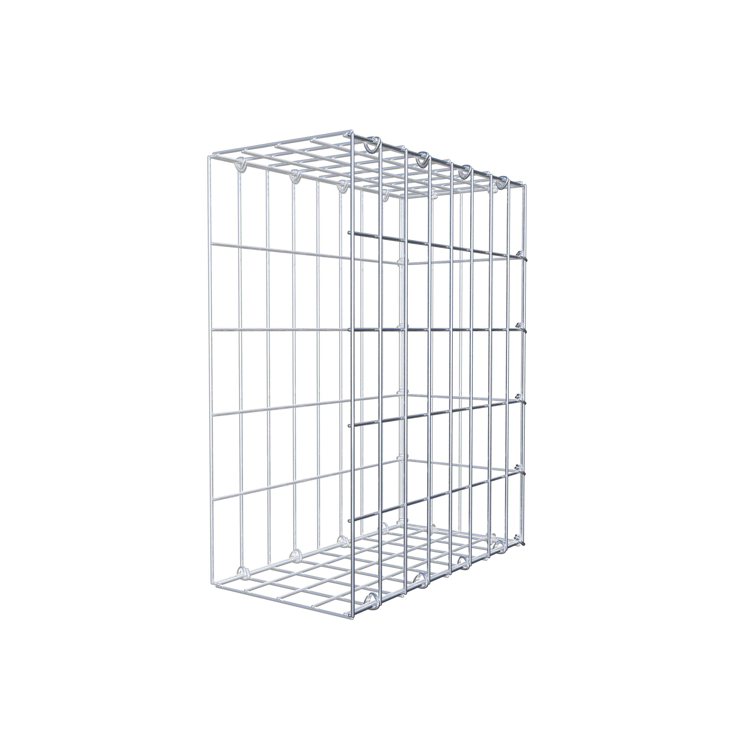 Pila adicional tipo 2 50 cm x 40 cm x 20 cm, malla 5 cm x 10 cm, anillo en C