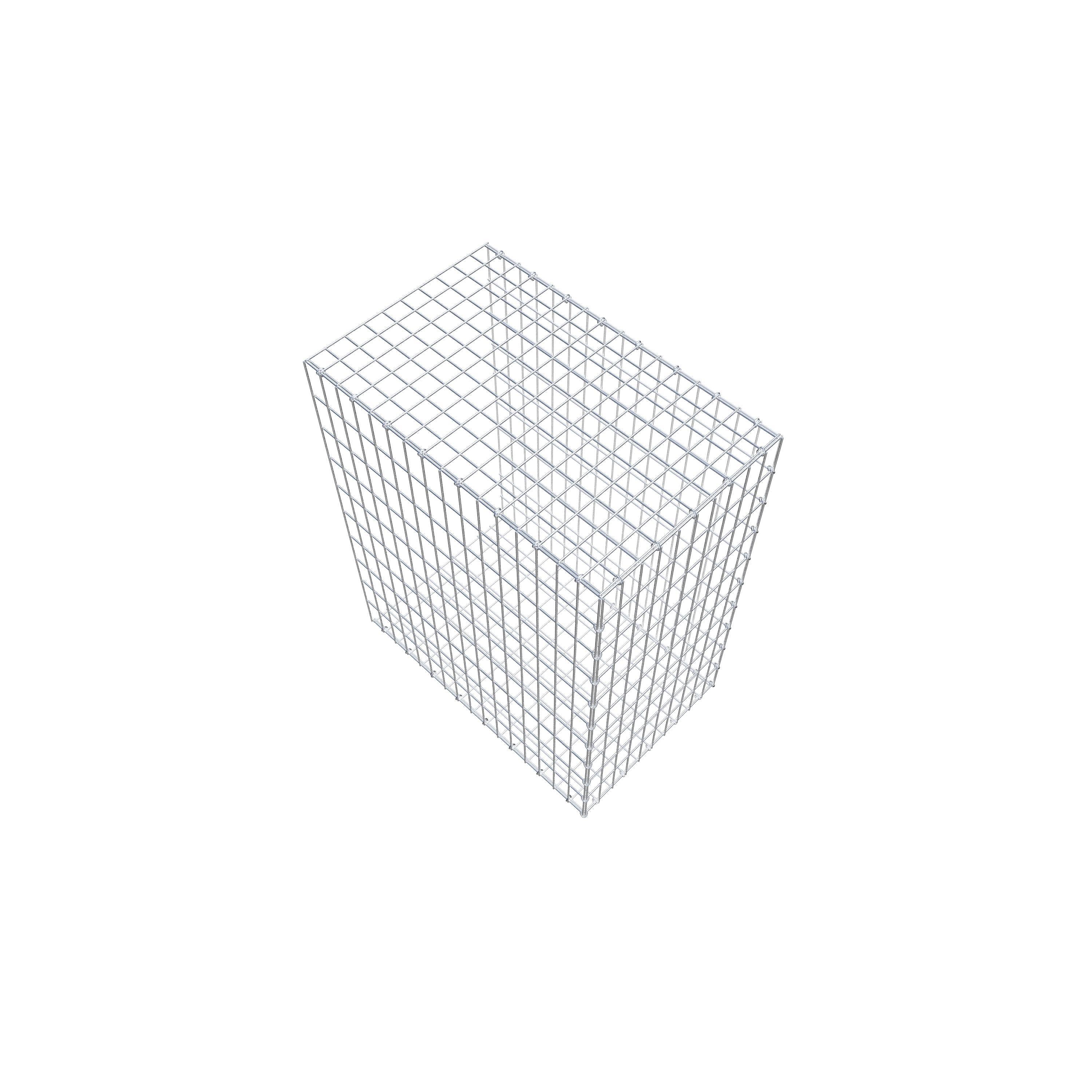 Pila adicional tipo 2 100 cm x 80 cm x 50 cm, malla 5 cm x 10 cm, anillo en C