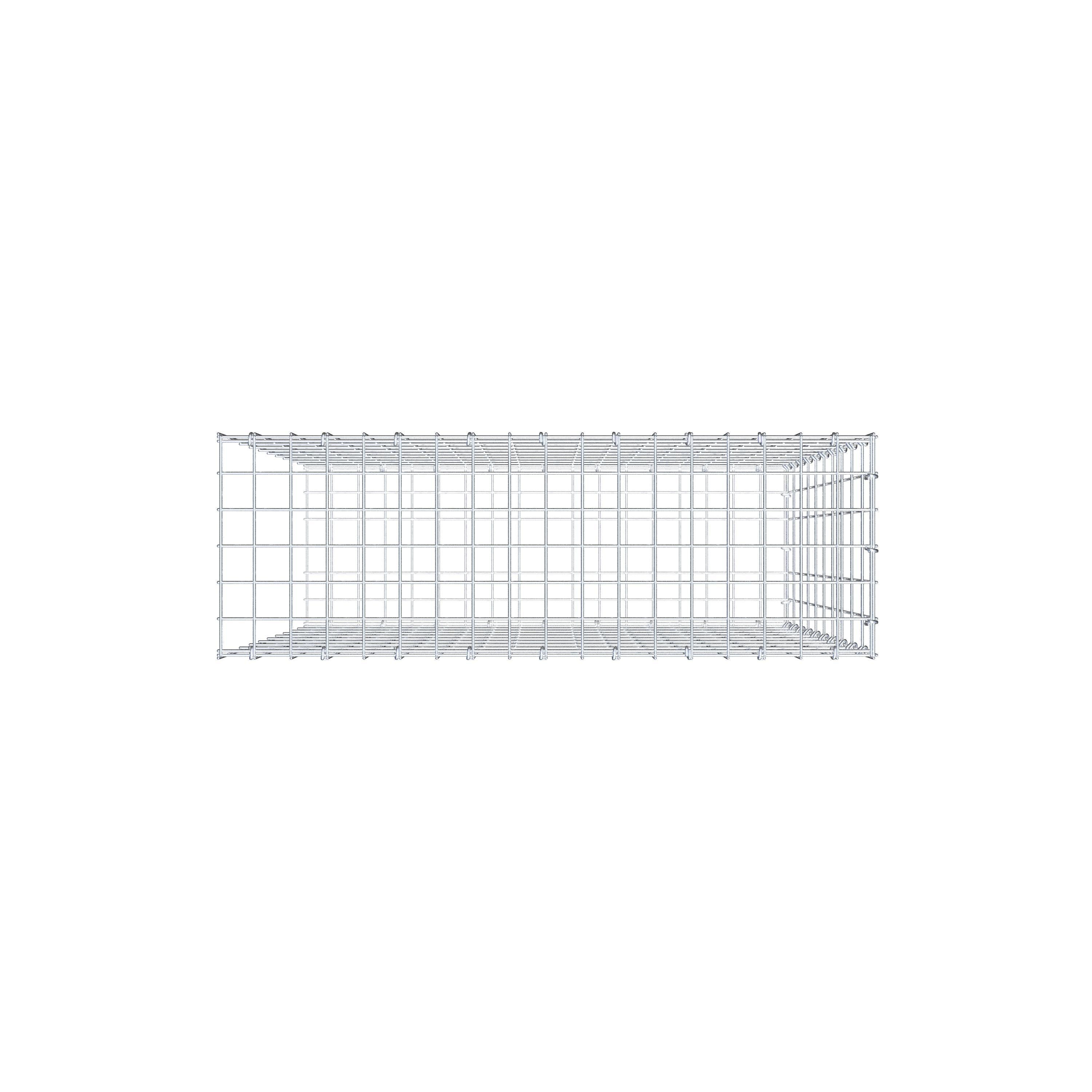 Tilläggspåle typ 2 100 cm x 90 cm x 30 cm, maskstorlek 5 cm x 10 cm, C-ring