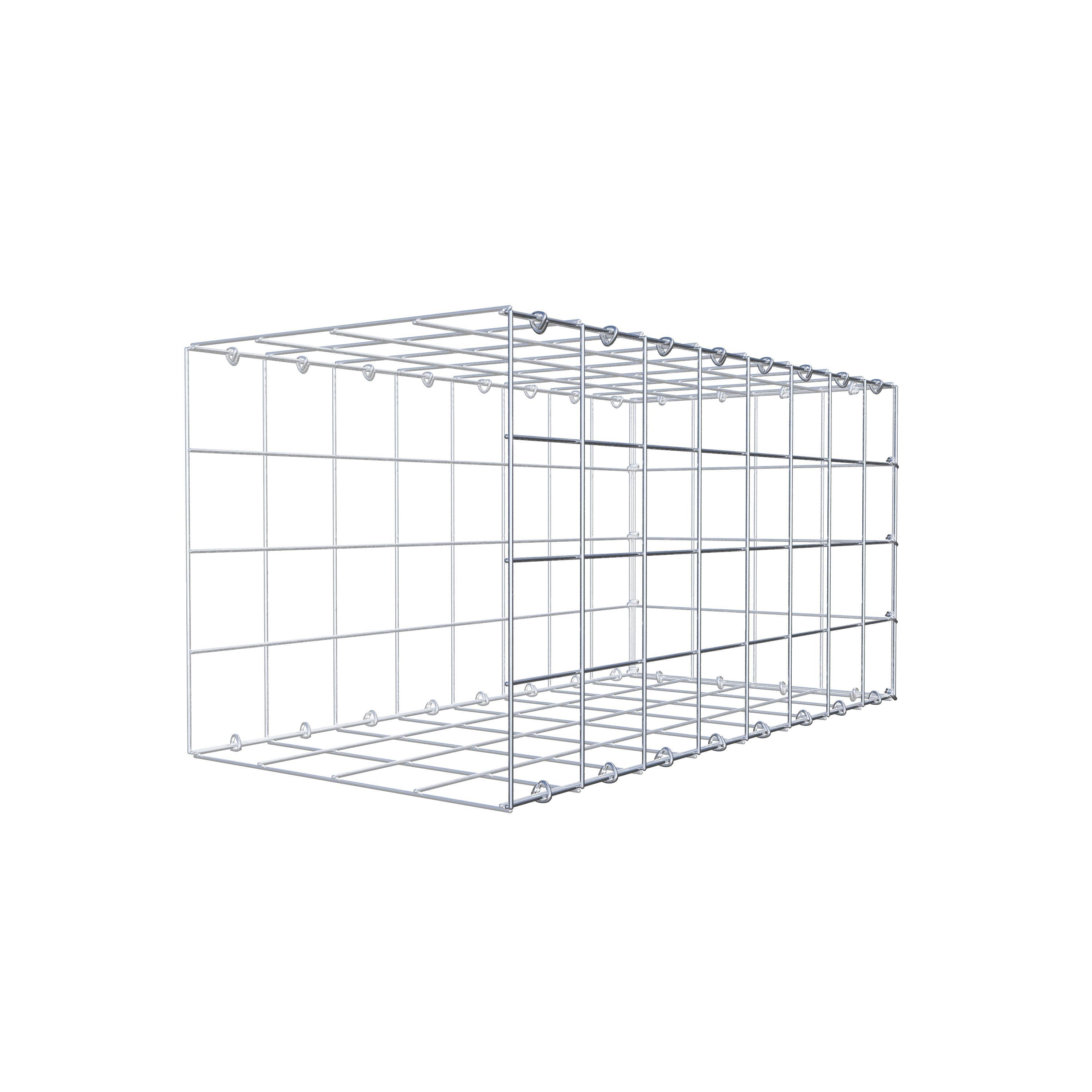 Pile aggiuntivo tipo 2 80 cm x 40 cm x 40 cm (L x H x P), maglia 10 cm x 10 cm, anello a C