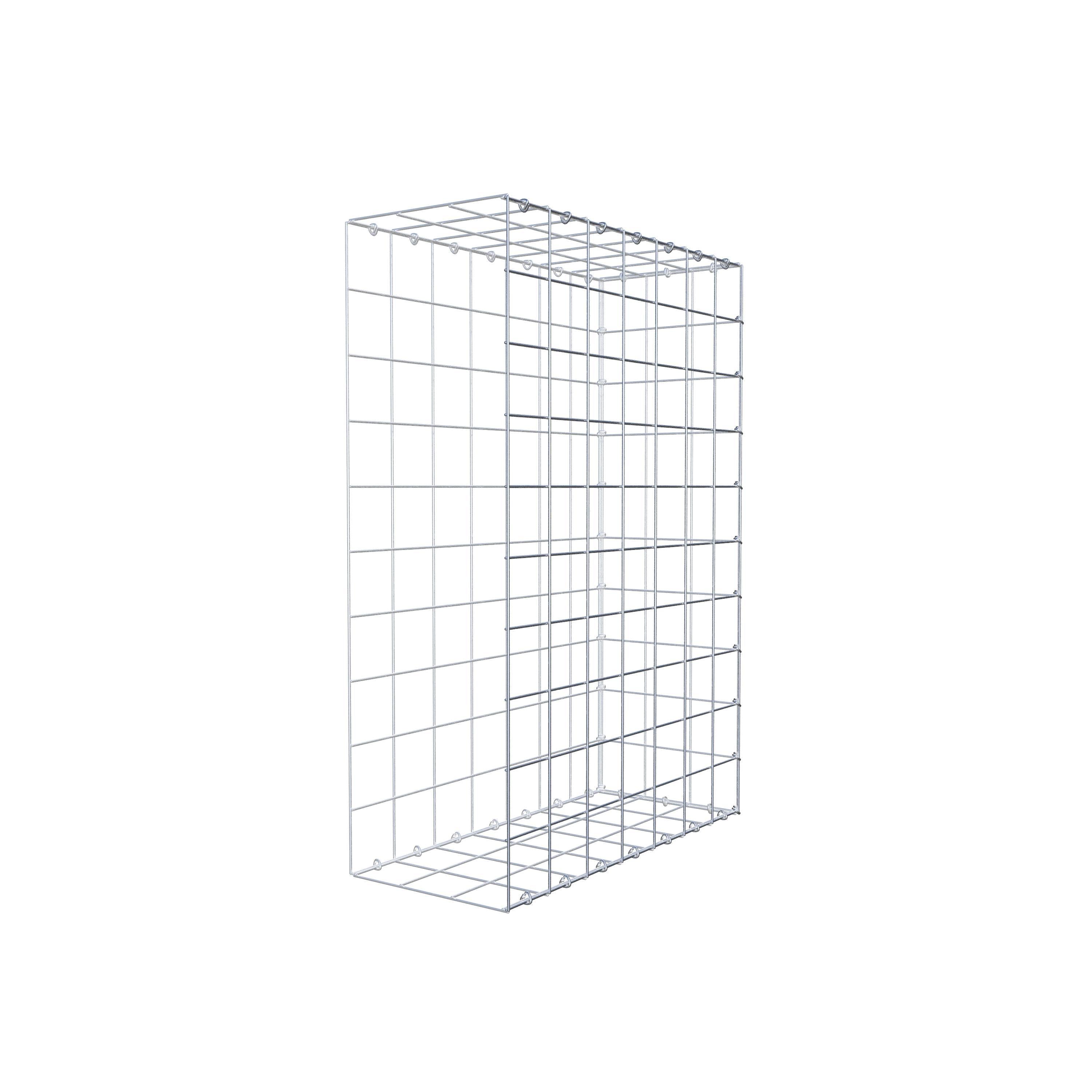 Fourche rapportée type 2 100 cm x 70 cm x 30 cm (L x H x P), mailles 10 cm x 10 cm, anneau C