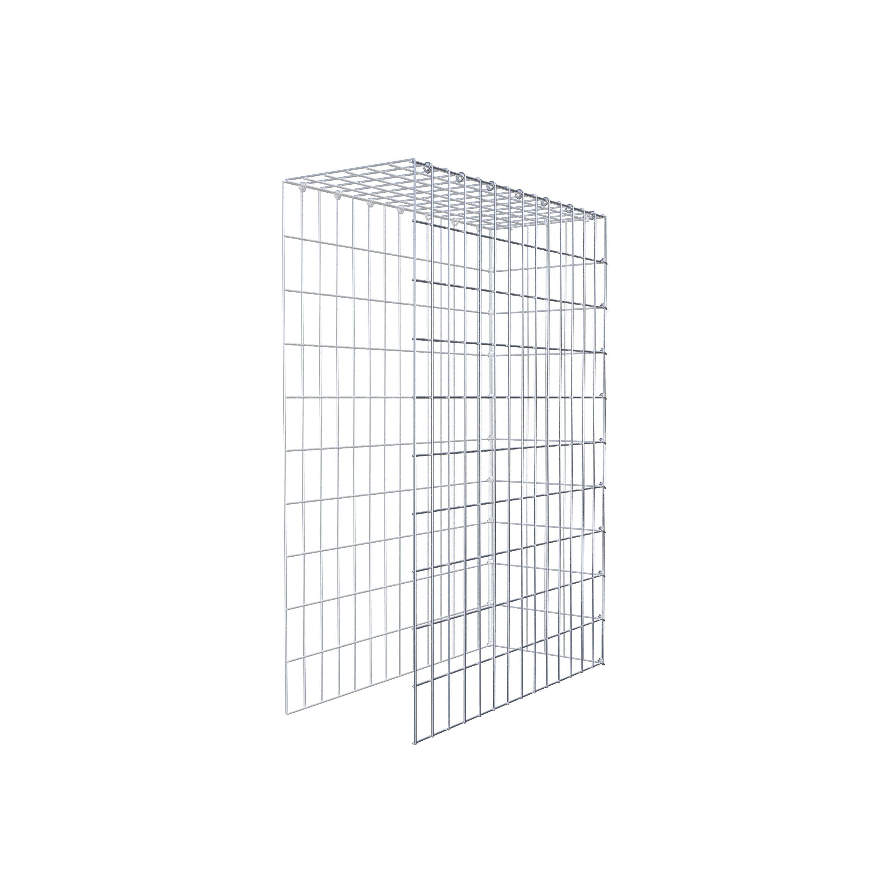Pila adicional tipo 4 100 cm x 70 cm x 30 cm (L x A x P), malla 5 cm x 10 cm, anillo en C