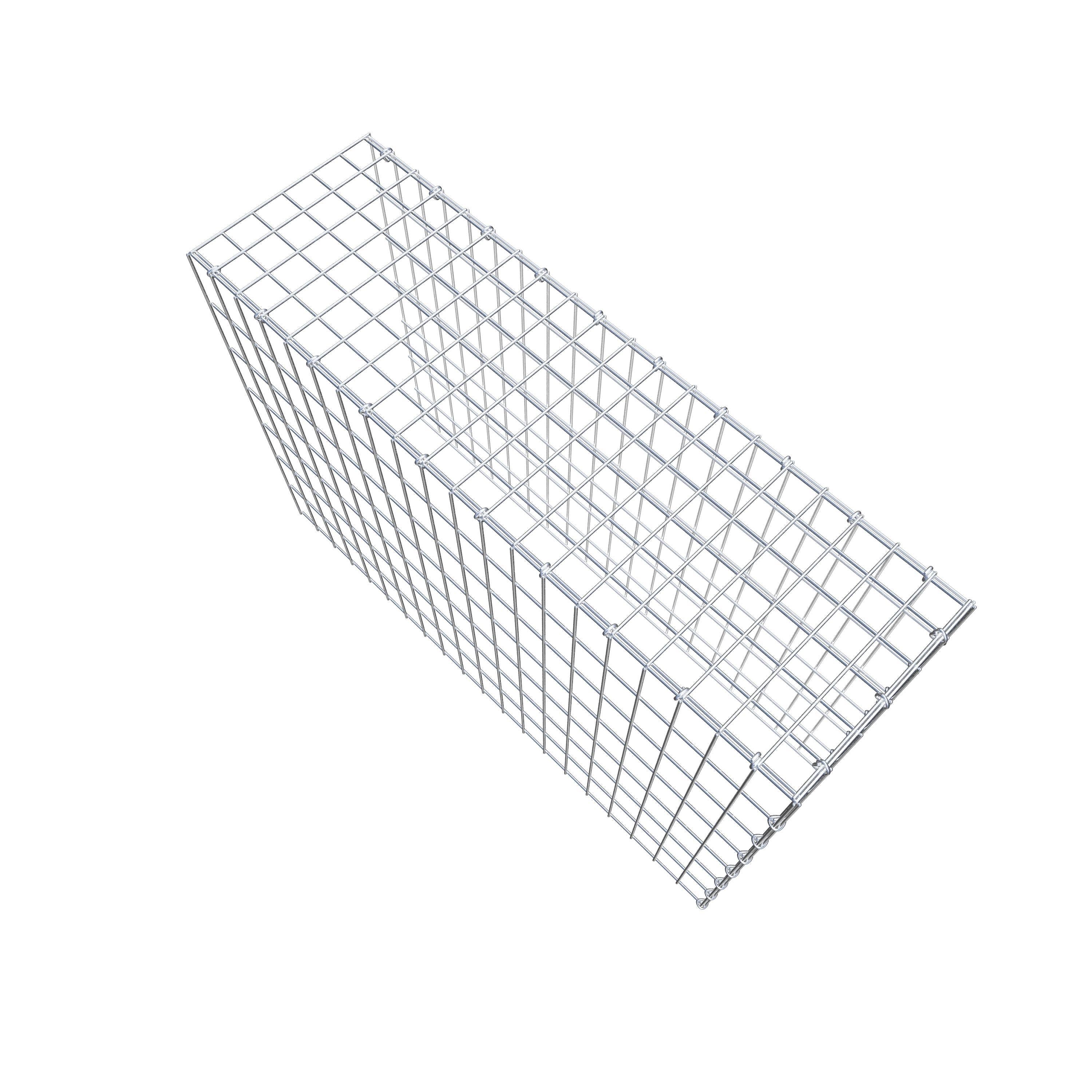 Pila adicional tipo 4 100 cm x 70 cm x 30 cm (L x A x P), malla 5 cm x 10 cm, anillo en C