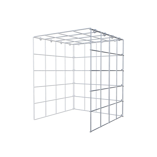 Extra gabion typ 4 50 cm x 40 cm x 40 cm (L x H x D), maskstorlek 10 cm x 10 cm, C-ring