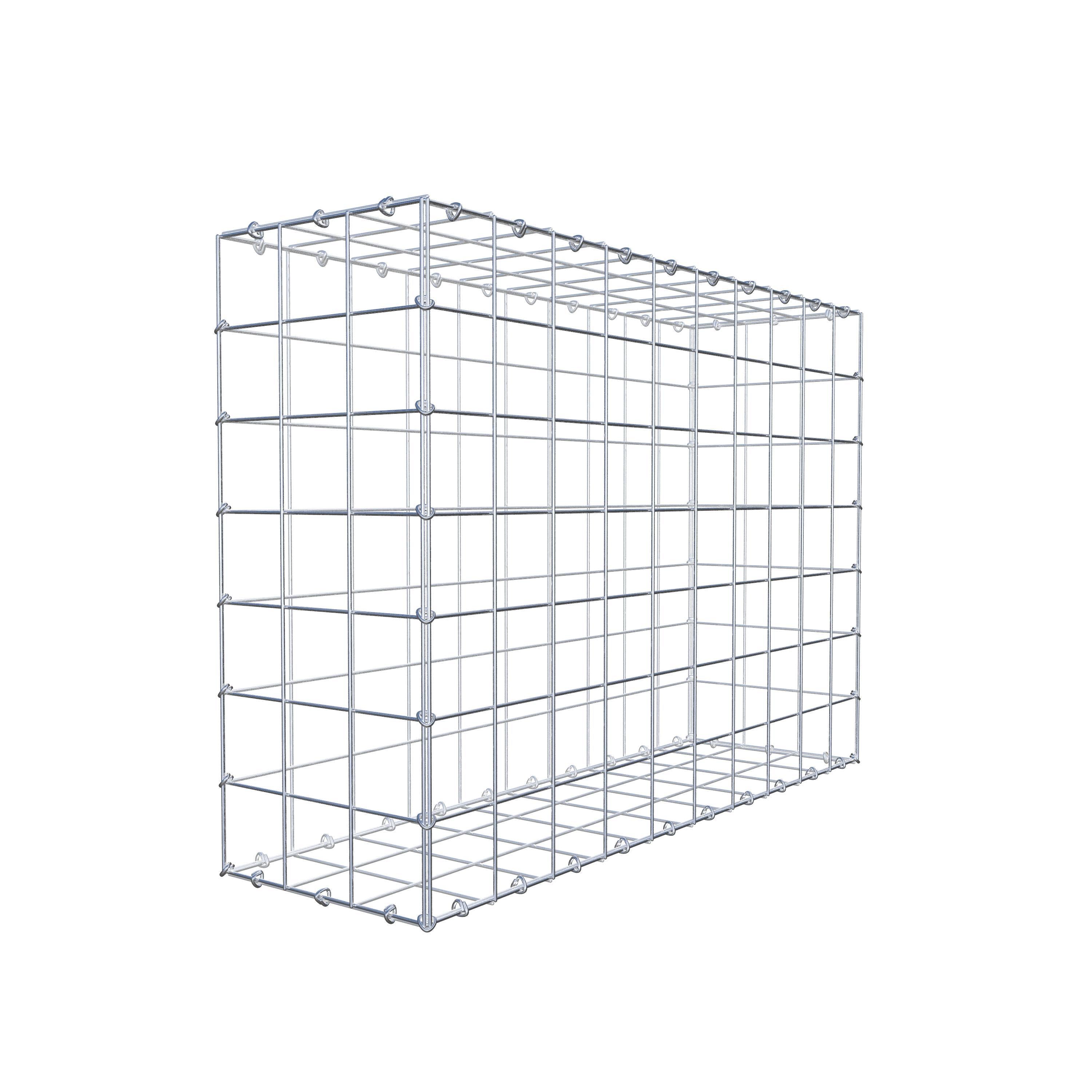Schanskorf 100 cm x 70 cm x 30 cm (L x H x D), maaswijdte 10 cm x 10 cm, C-ring