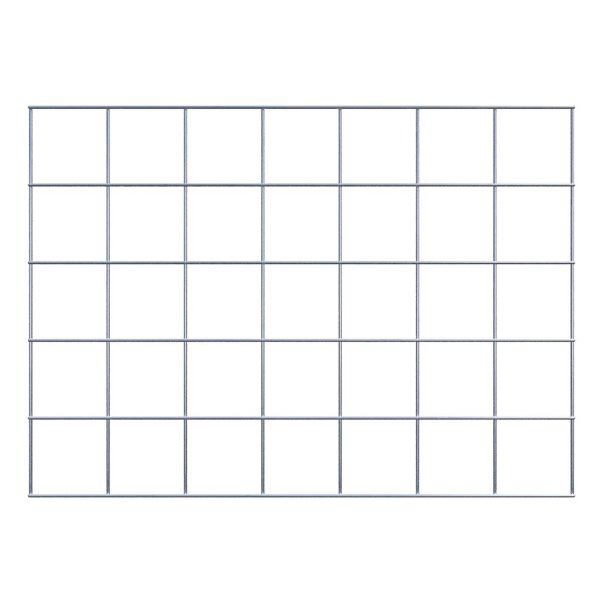 Decorative trellis / trellis (including mounting material) mesh size 10 x 10 cm