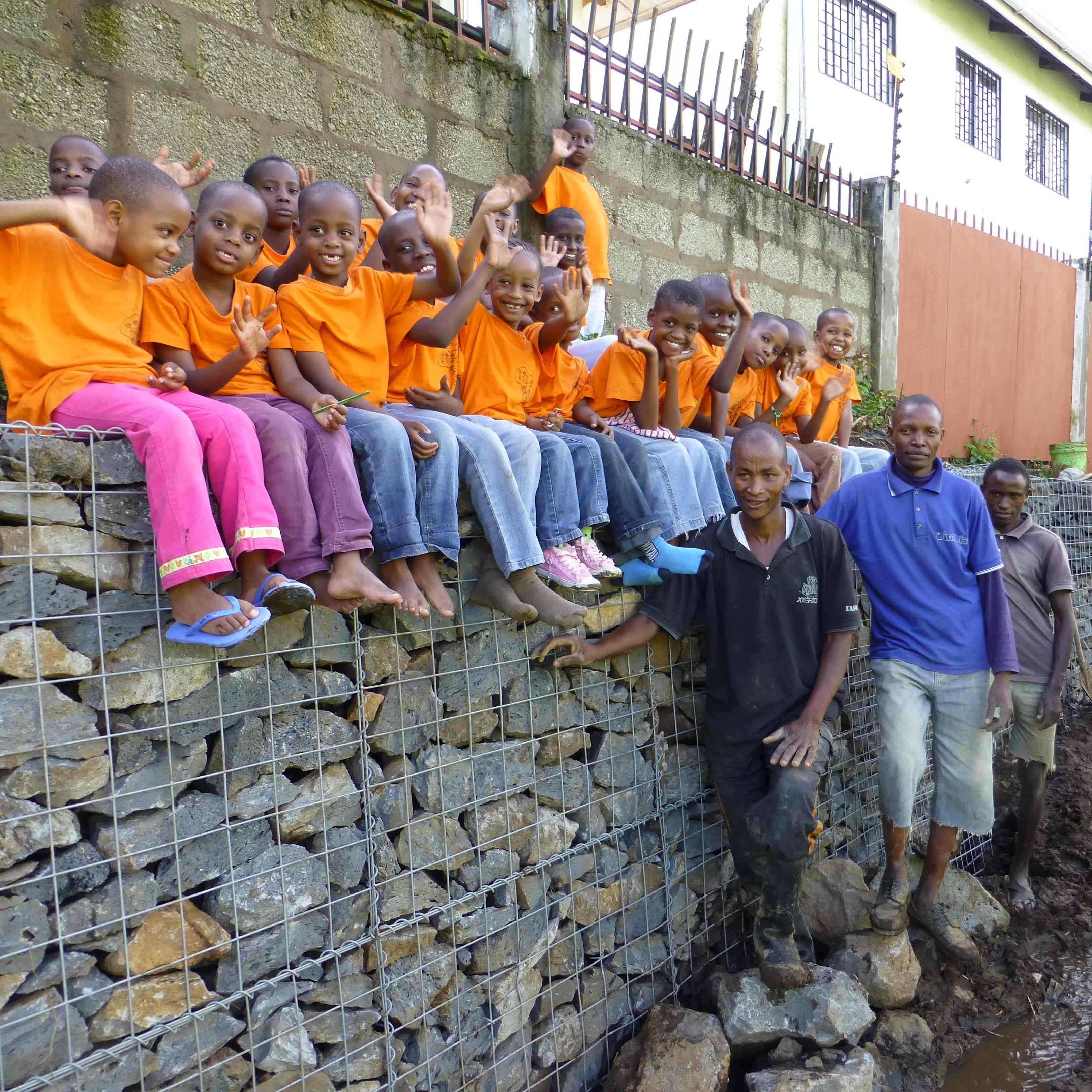 Gabion 100 cm x 100 cm x 50 cm (L x H x P), mailles 10 cm x 10 cm, anneau en C