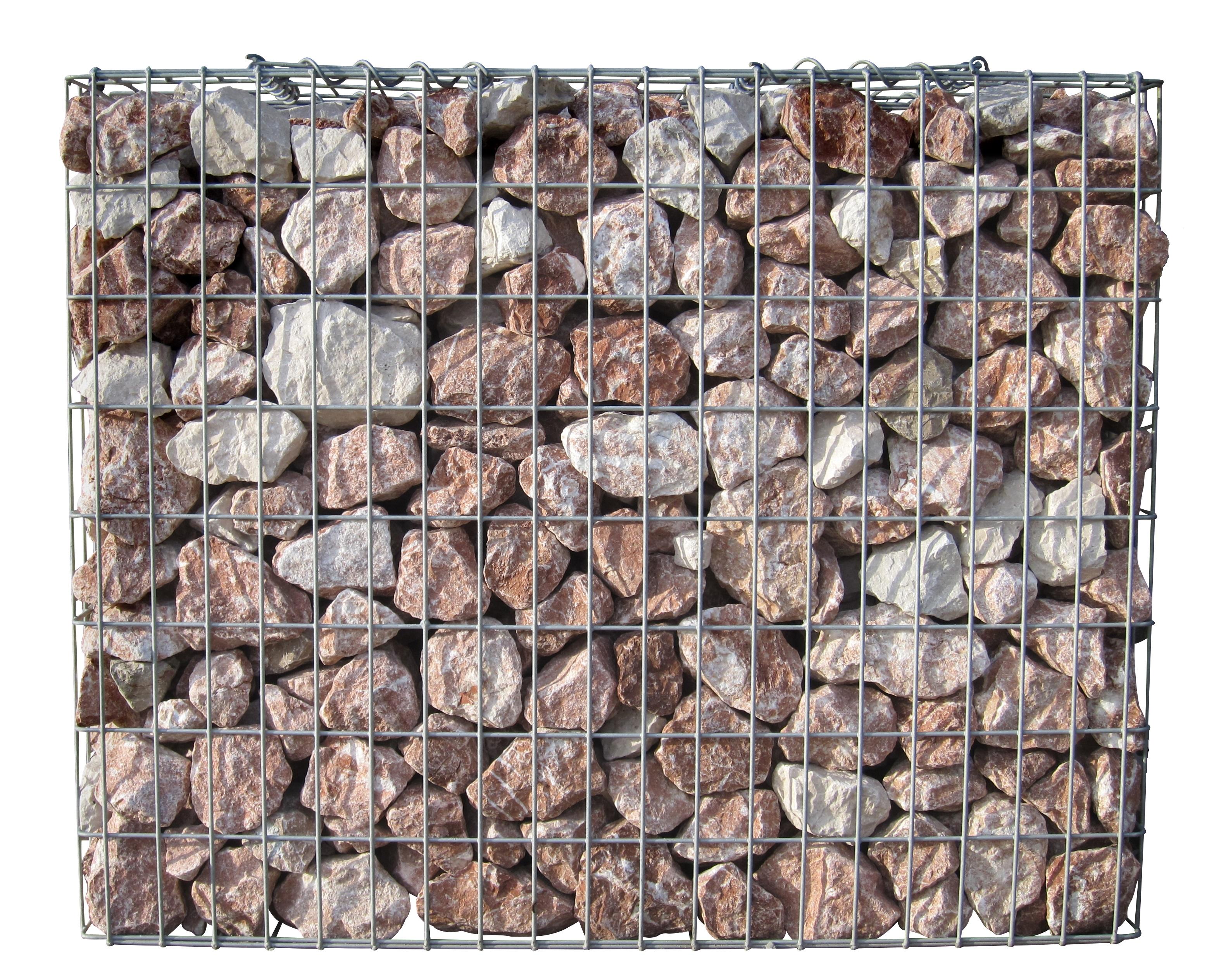 Gavión galvanizado en caliente 102 cm x 82 cm x 32 cm, malla 5 cm x 10 cm, totalmente soldado