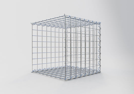 Gavión complementario tipo 2 40 cm x 40 cm x 40 cm (L x A x P), malla 5 cm x 5 cm, espiral