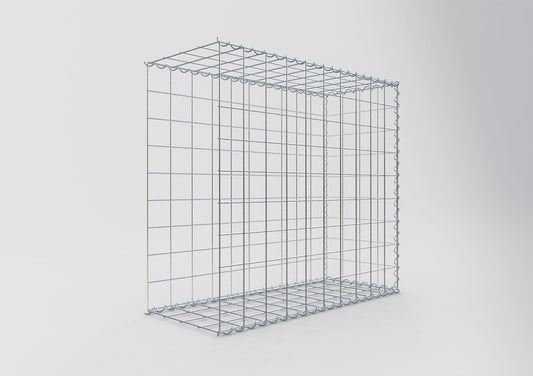 Gabbione aggiuntivo tipo 2 100 cm x 90 cm x 40 cm (L x H x P), maglia 10 cm x 10 cm, spirale