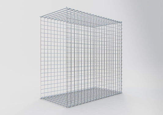Gabbione aggiuntivo tipo 2 100 cm x 100 cm x 50 cm (L x A x P), dimensione maglia 5 cm x 5 cm, a spirale