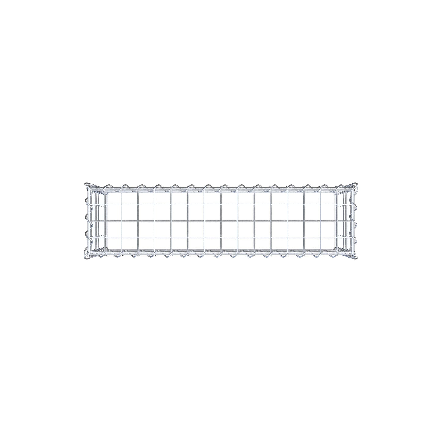 Anbaugabione Typ 3 80 cm x 40 cm x 20 cm (L x H x T), Maschenweite 5 cm x 5 cm, Spirale