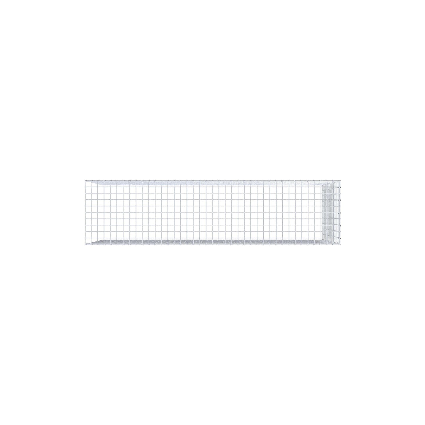 Fourche rapportée type 4 200 cm x 100 cm x 50 cm (L x H x P), mailles 5 cm x 5 cm, anneau C