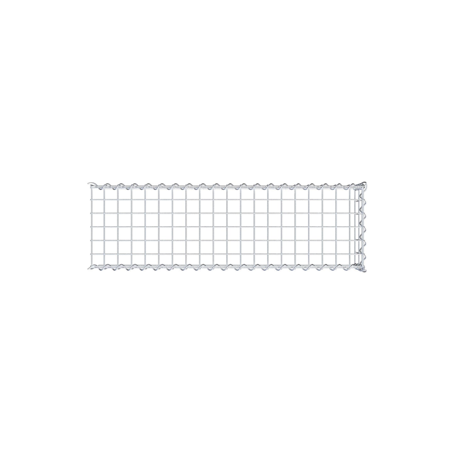 Anbaugabione Typ 4 100 cm x 20 cm x 30 cm (L x H x T), Maschenweite 5 cm x 10 cm, Spirale