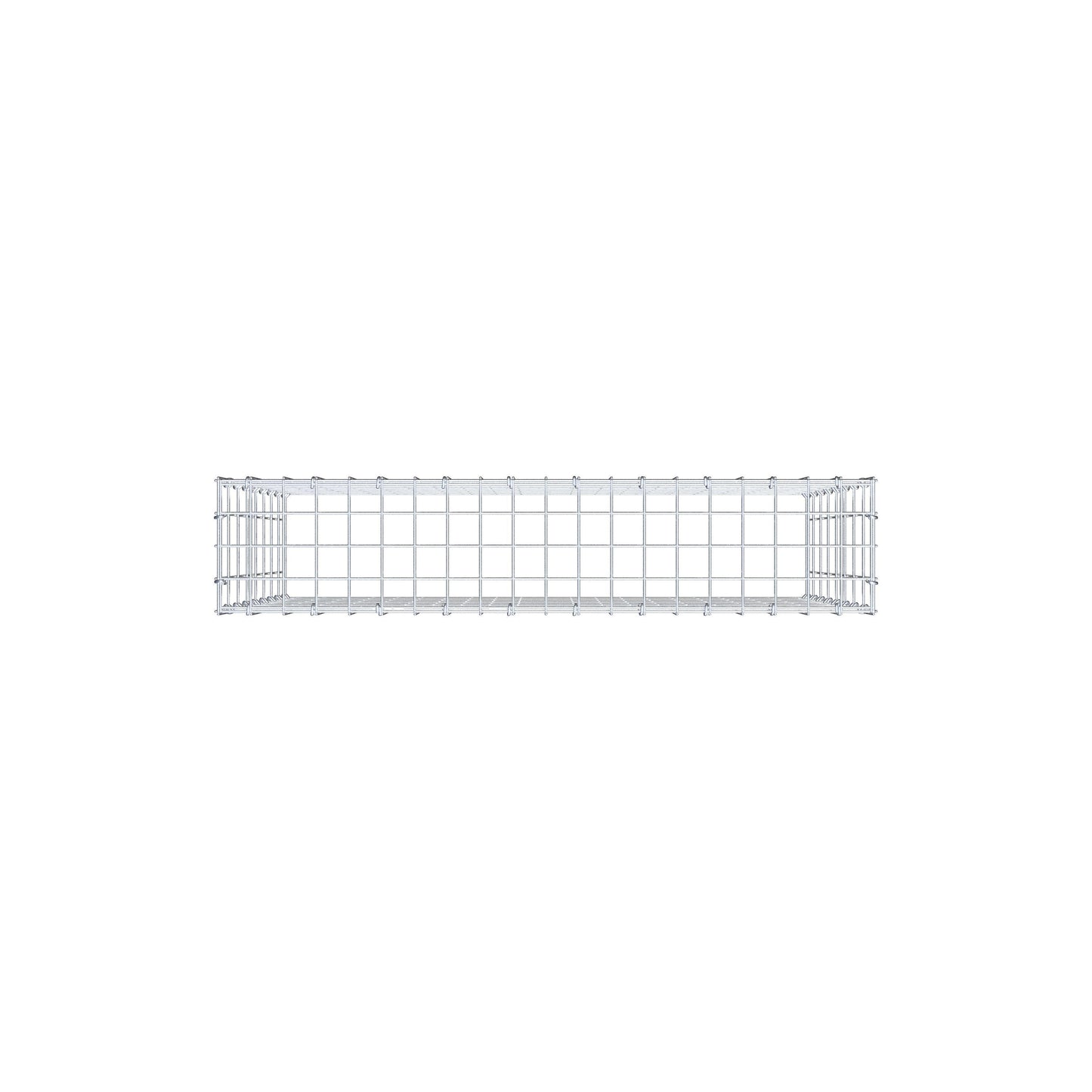 Fourche rapportée type 3 100 cm x 80 cm x 20 cm (L x H x P), mailles 5 cm x 10 cm, anneau C