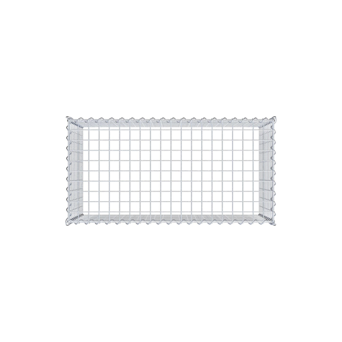 Påväxt gabion typ 3 100 cm x 50 cm x 50 cm (L x H x D), maskstorlek 5 cm x 5 cm, spiral