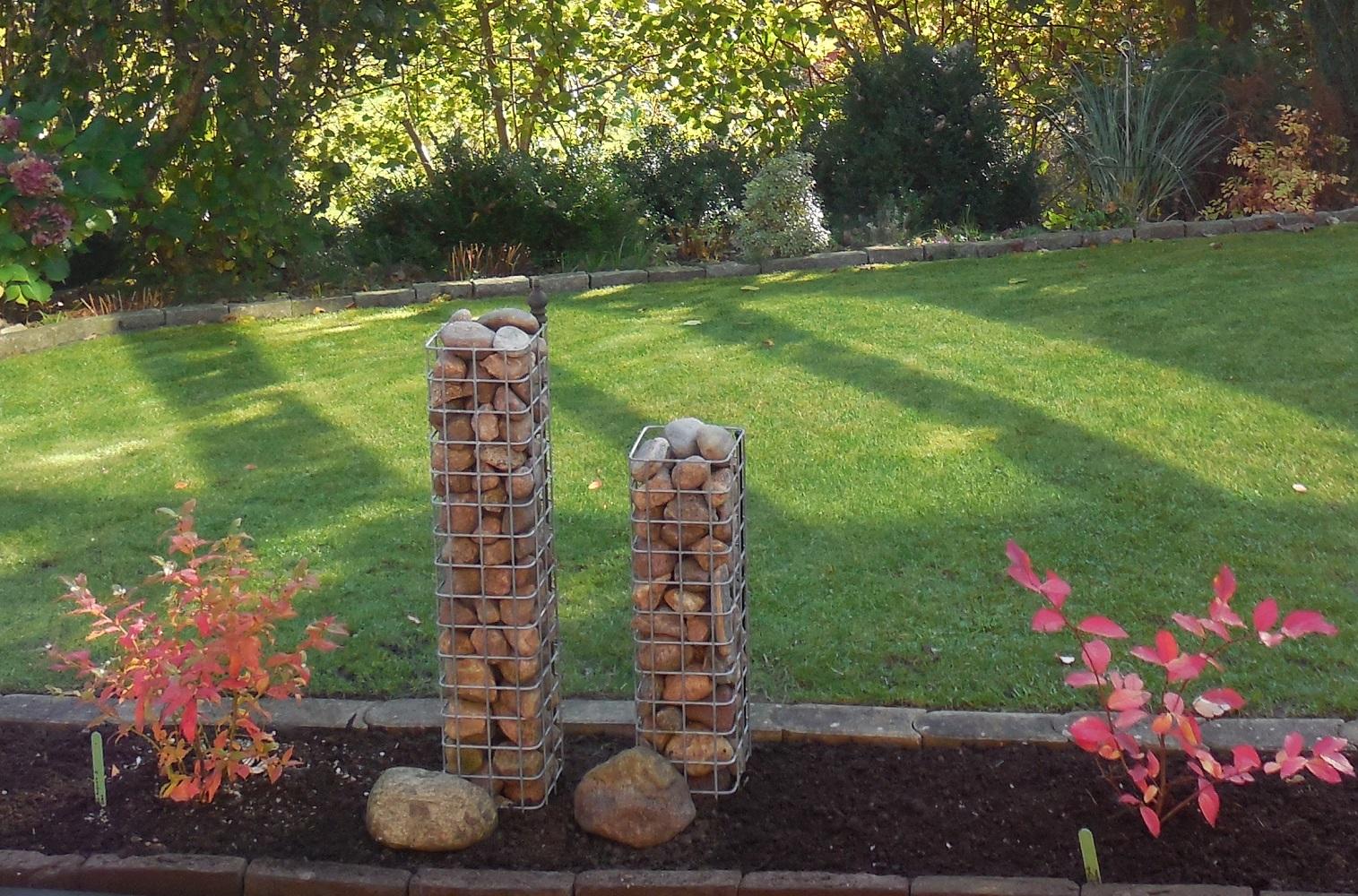 Columna de gaviones 17 x 17 cm, cuadrado MW 5 x 5 cm