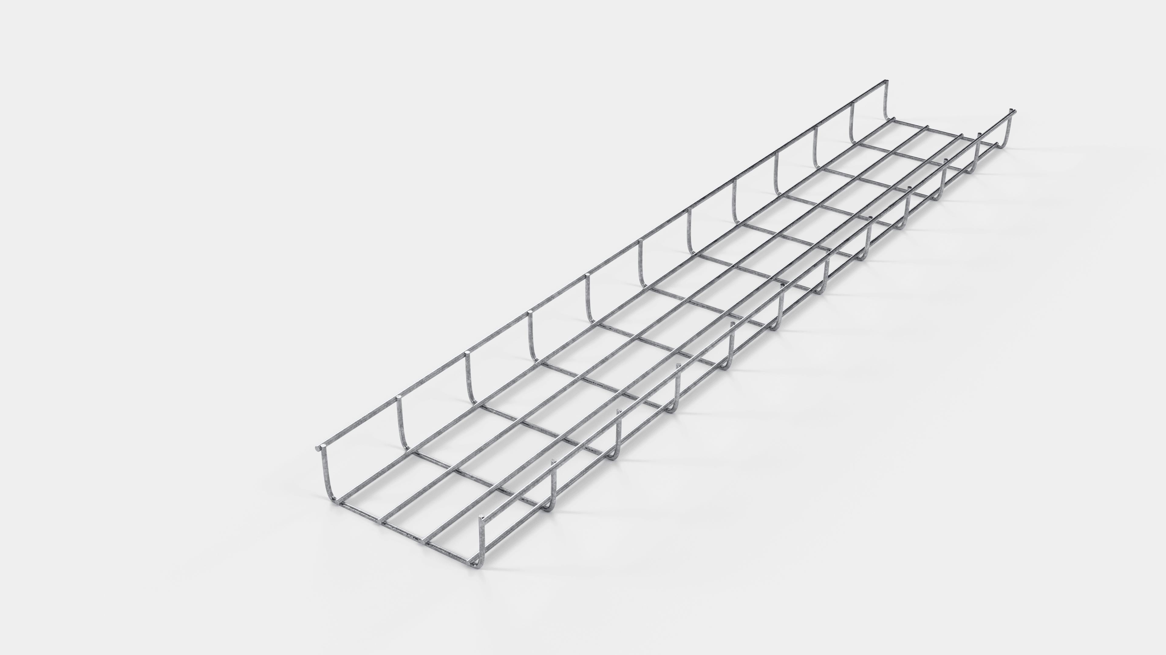 Trellis højde 110 cm, dybde 5 cm, maskestørrelse 5 x 10 cm