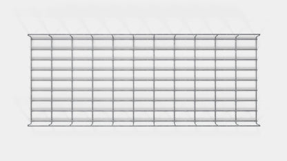 Spaljé Höjd 110 cm, djup 5 cm, maskstorlek 5 x 10 cm