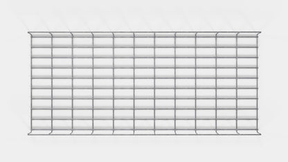 Spaljé Höjd 110 cm, djup 5 cm, maskstorlek 5 x 10 cm