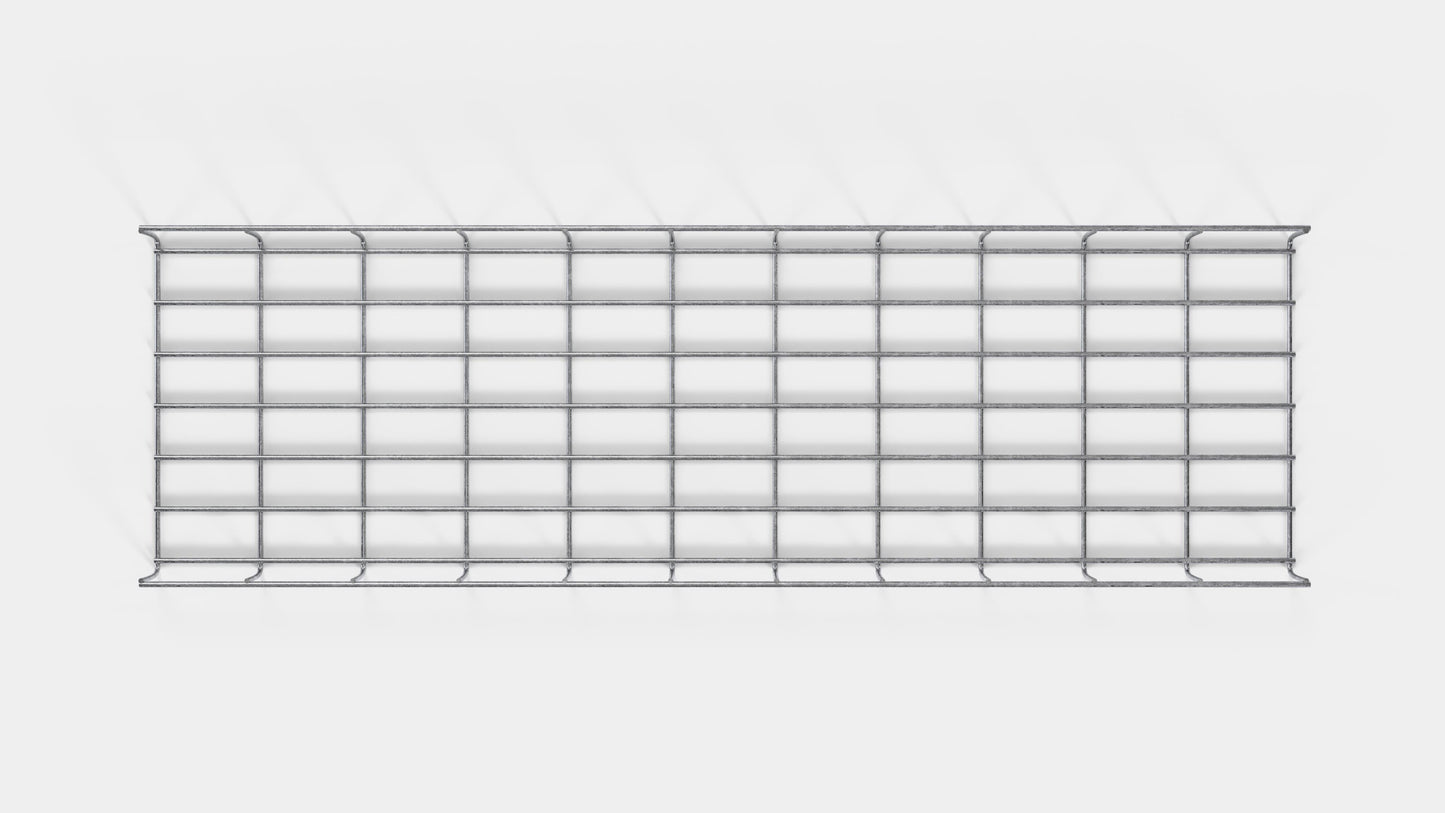 Spaljé Höjd 110 cm, djup 5 cm, maskstorlek 5 x 10 cm