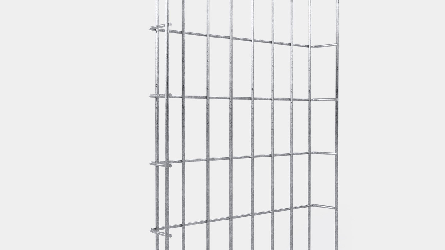 Spaljé Höjd 110 cm, djup 5 cm, maskstorlek 5 x 10 cm