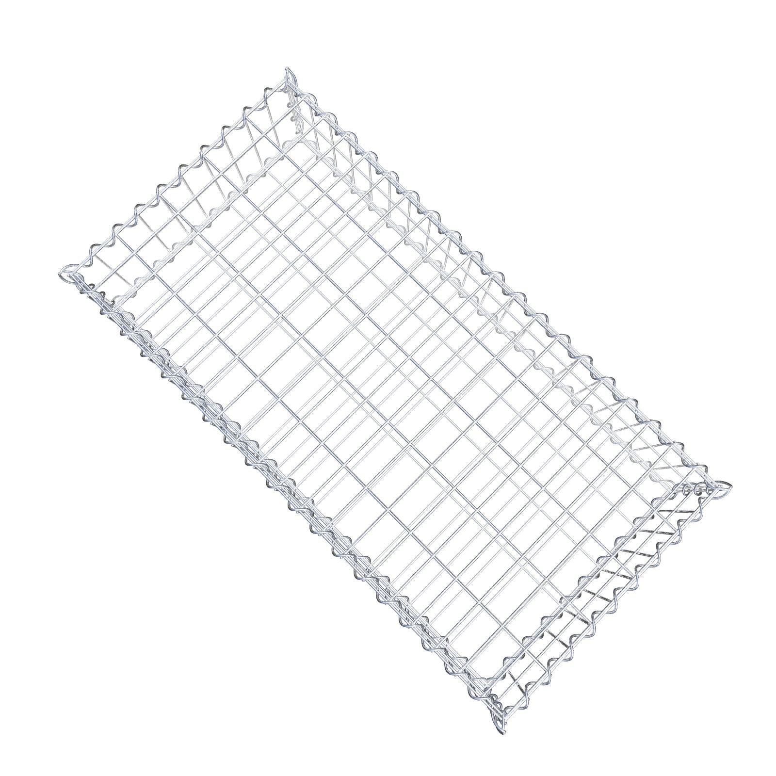 Gabion 100 cm x 20 cm x 50 cm (L x H x D), mesh size 5 cm x 10 cm, spiral