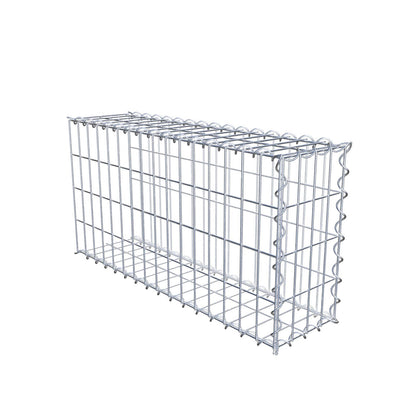 Gabbione aggiuntivo tipo 2 80 cm x 40 cm x 20 cm (L x A x P), dimensione maglia 5 cm x 10 cm, a spirale