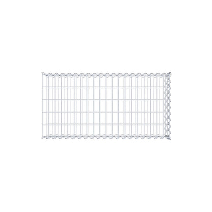 Gabião tipo 2 100 cm x 20 cm x 50 cm (C x A x P), malhagem 5 cm x 10 cm, espiral