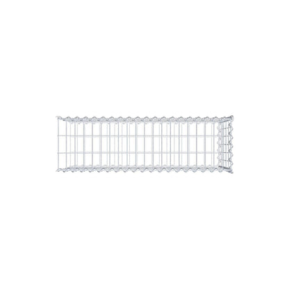 Gabbione aggiuntivo tipo 2 100 cm x 50 cm x 30 cm (L x H x P), dimensione maglia 5 cm x 10 cm, a spirale